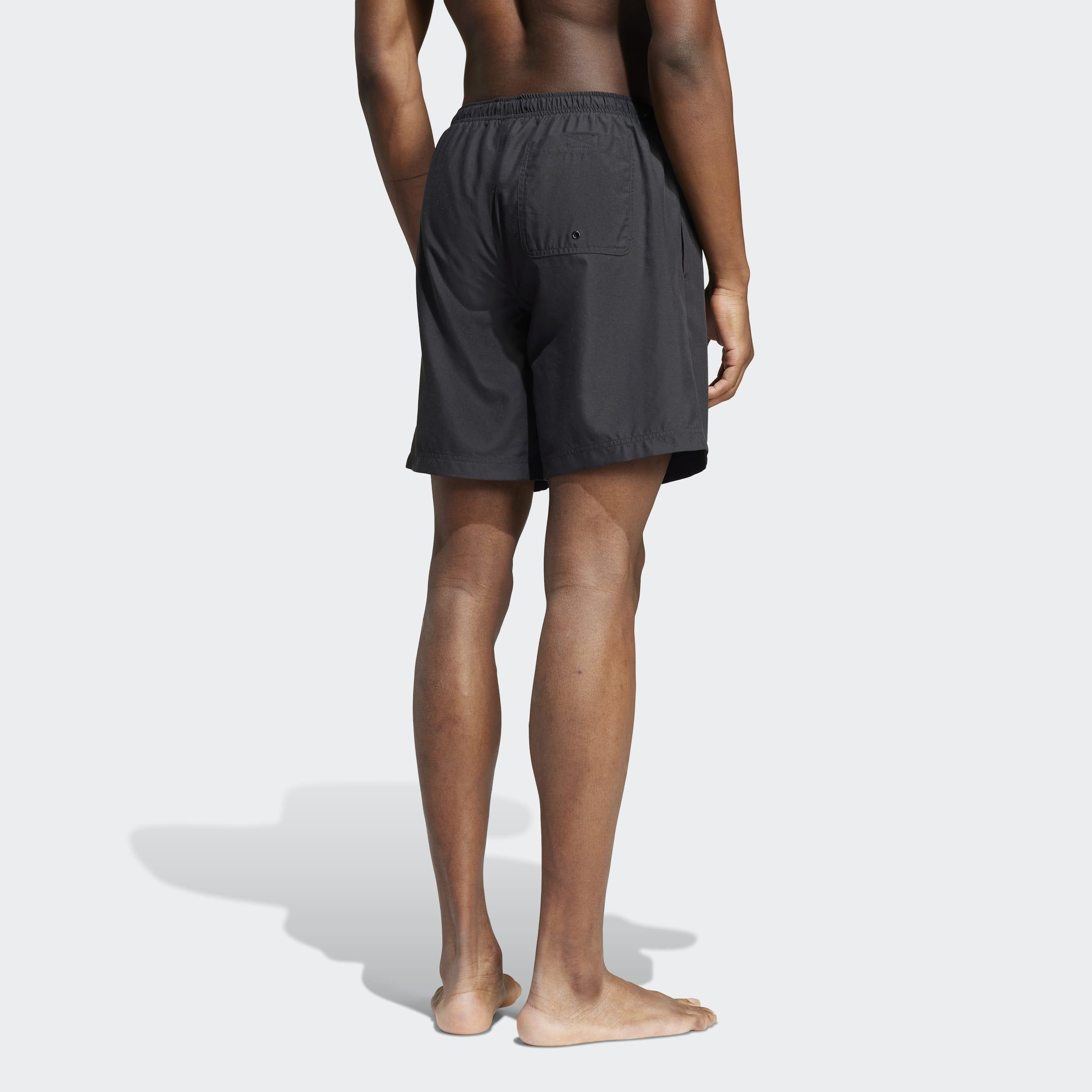 Adicolor 8-Inch Swim Shorts, Black