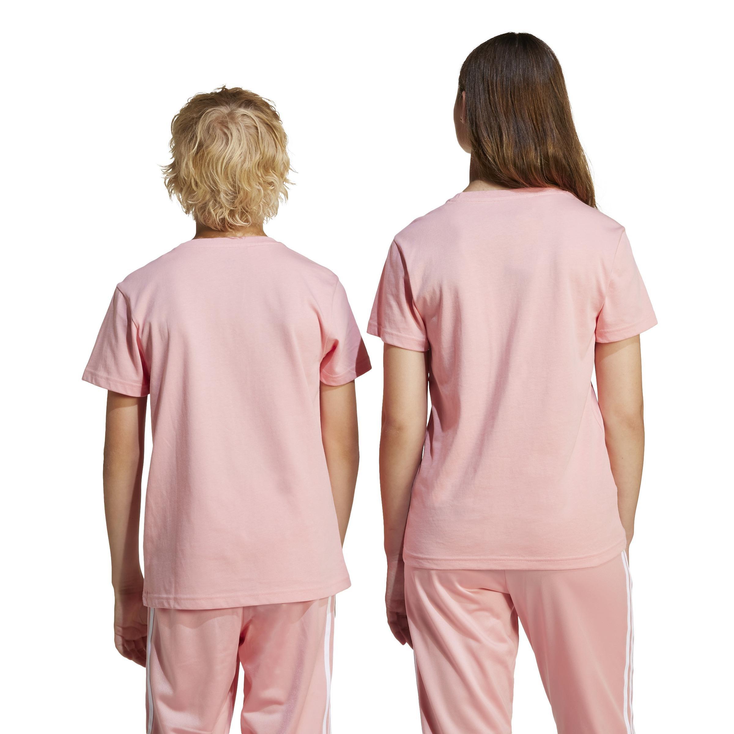 Unisex Kids Adicolor Trefoil T-Shirt, Pink, , large image number 1