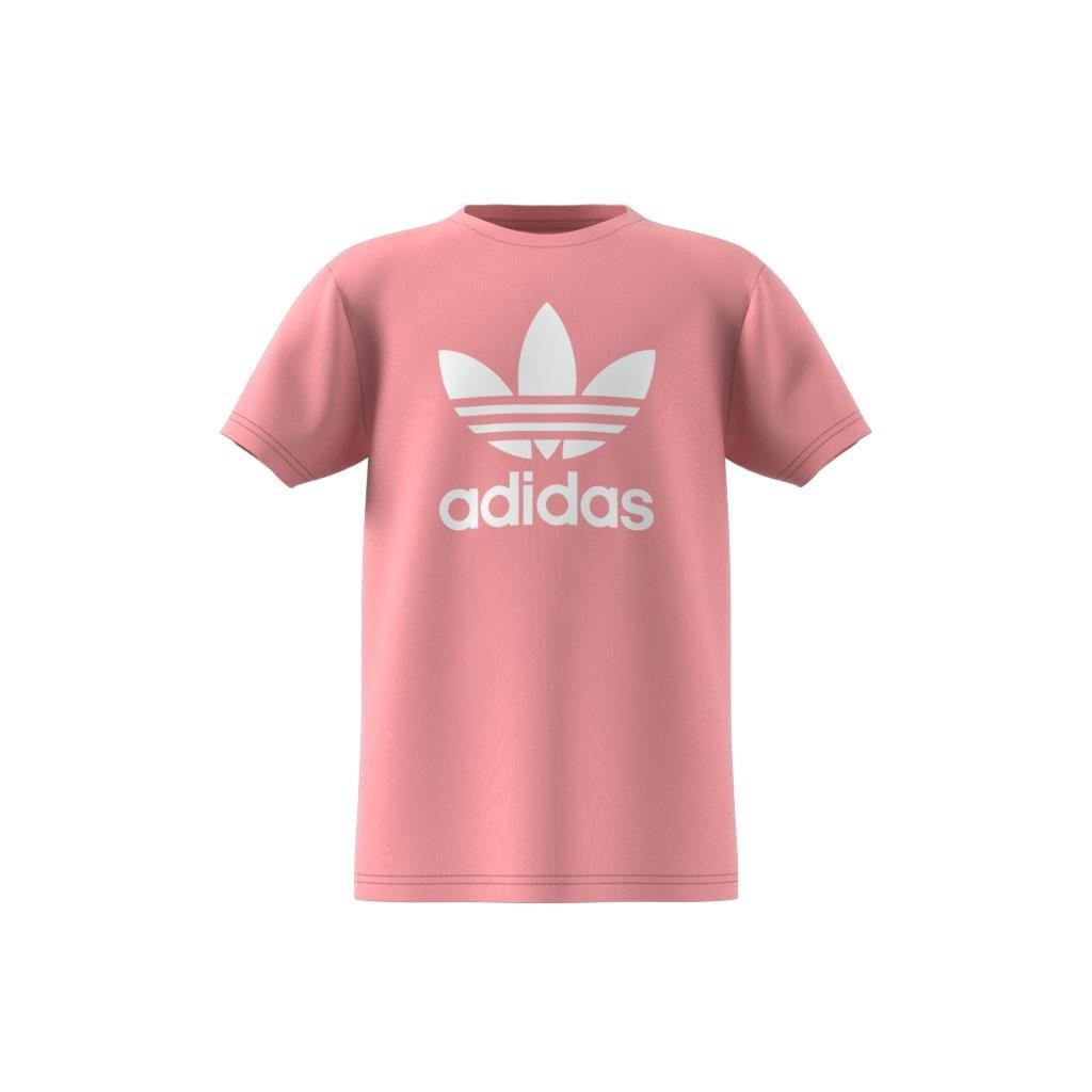 Unisex Kids Adicolor Trefoil T-Shirt, Pink, , large image number 9