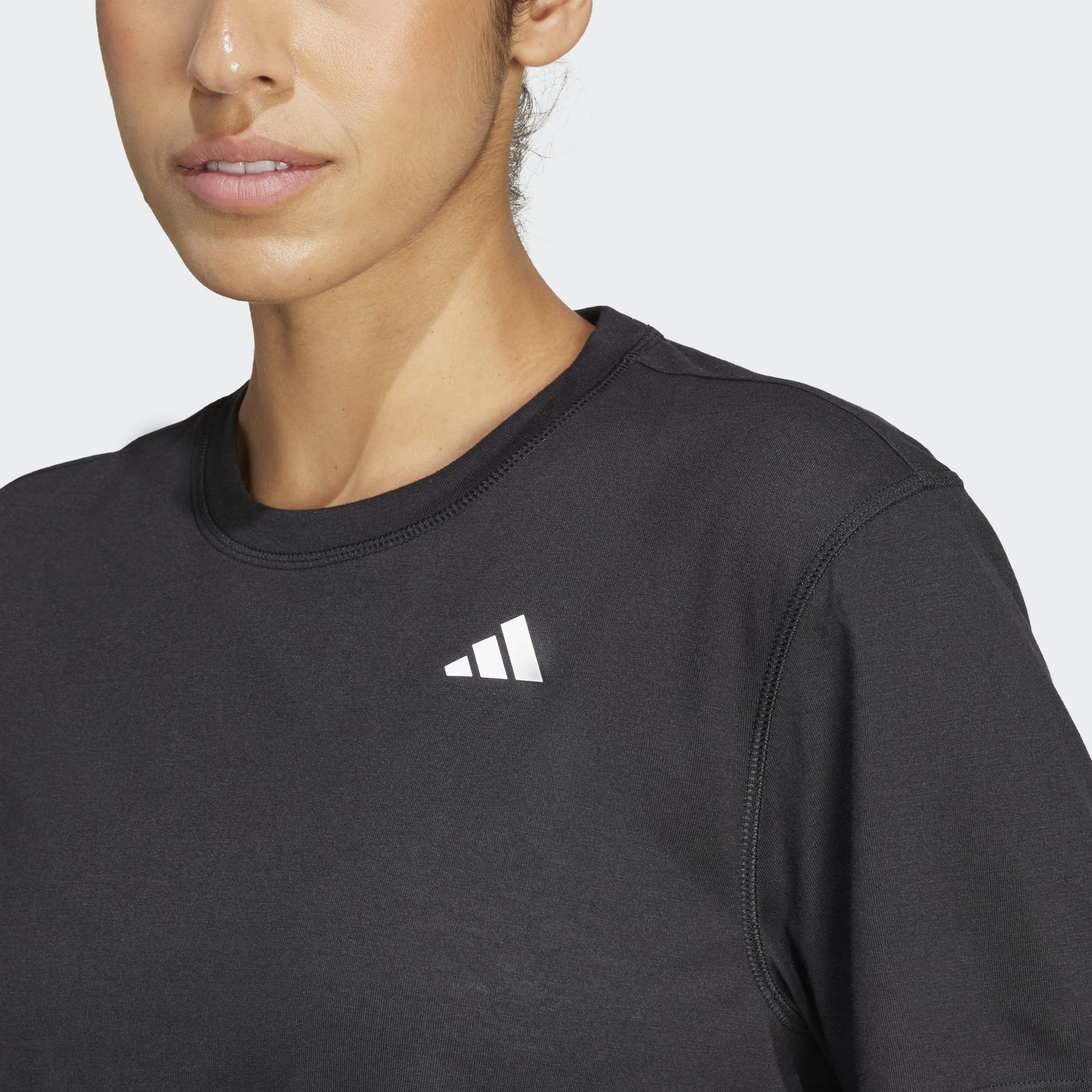 Train Essentials Boxy Workout T-Shirt, Black, A701_ONE, large image number 2