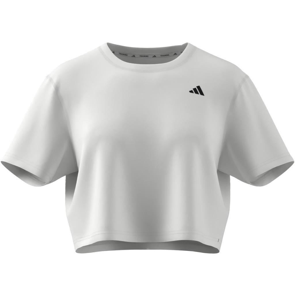 Train Essentials Boxy Workout T-Shirt, White, , large image number 8