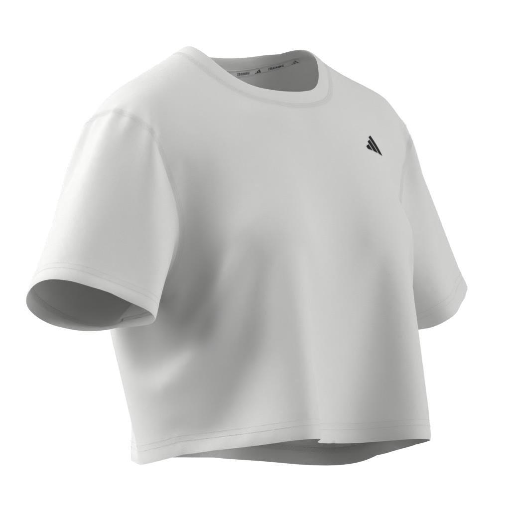 Train Essentials Boxy Workout T-Shirt, White, , large image number 9