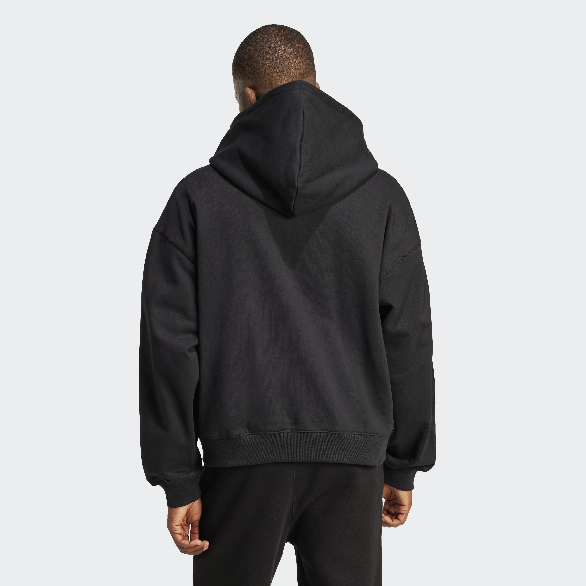 Premium Essentials Full-Zip Hoodie, Black, A701_ONE, large image number 1
