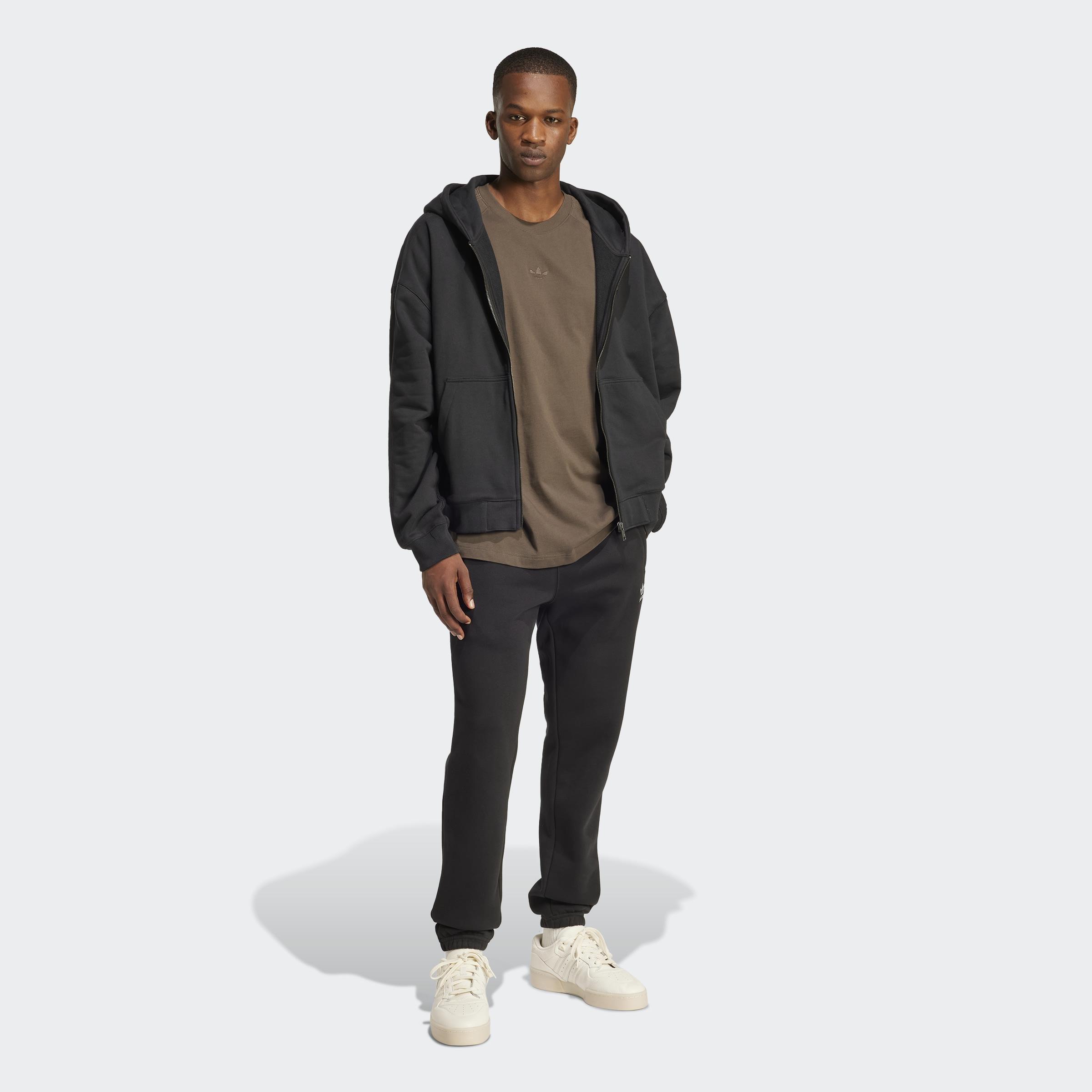 Premium Essentials Full-Zip Hoodie, Black, A701_ONE, large image number 5