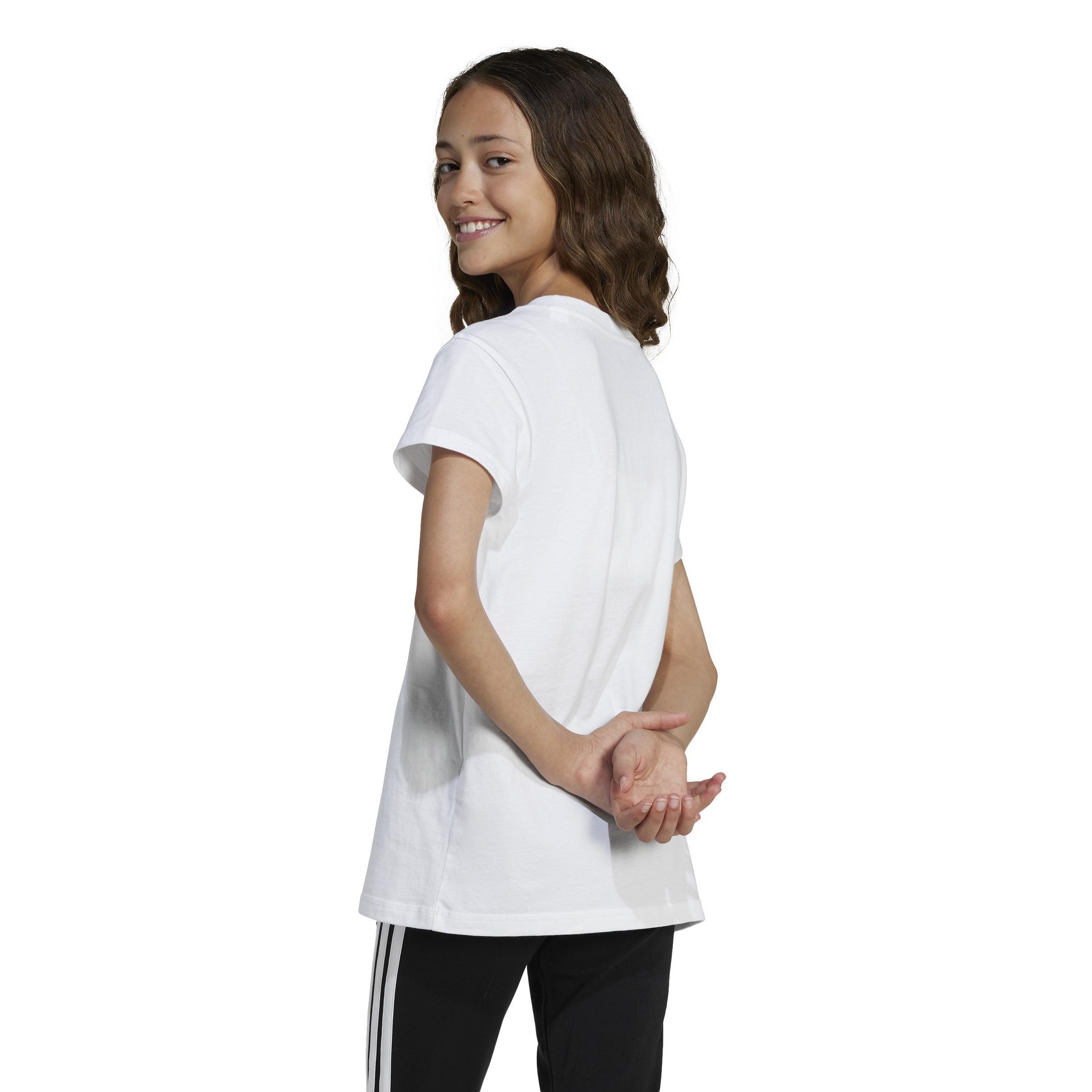 Kids Essentials T-Shirt, White, , large image number 1