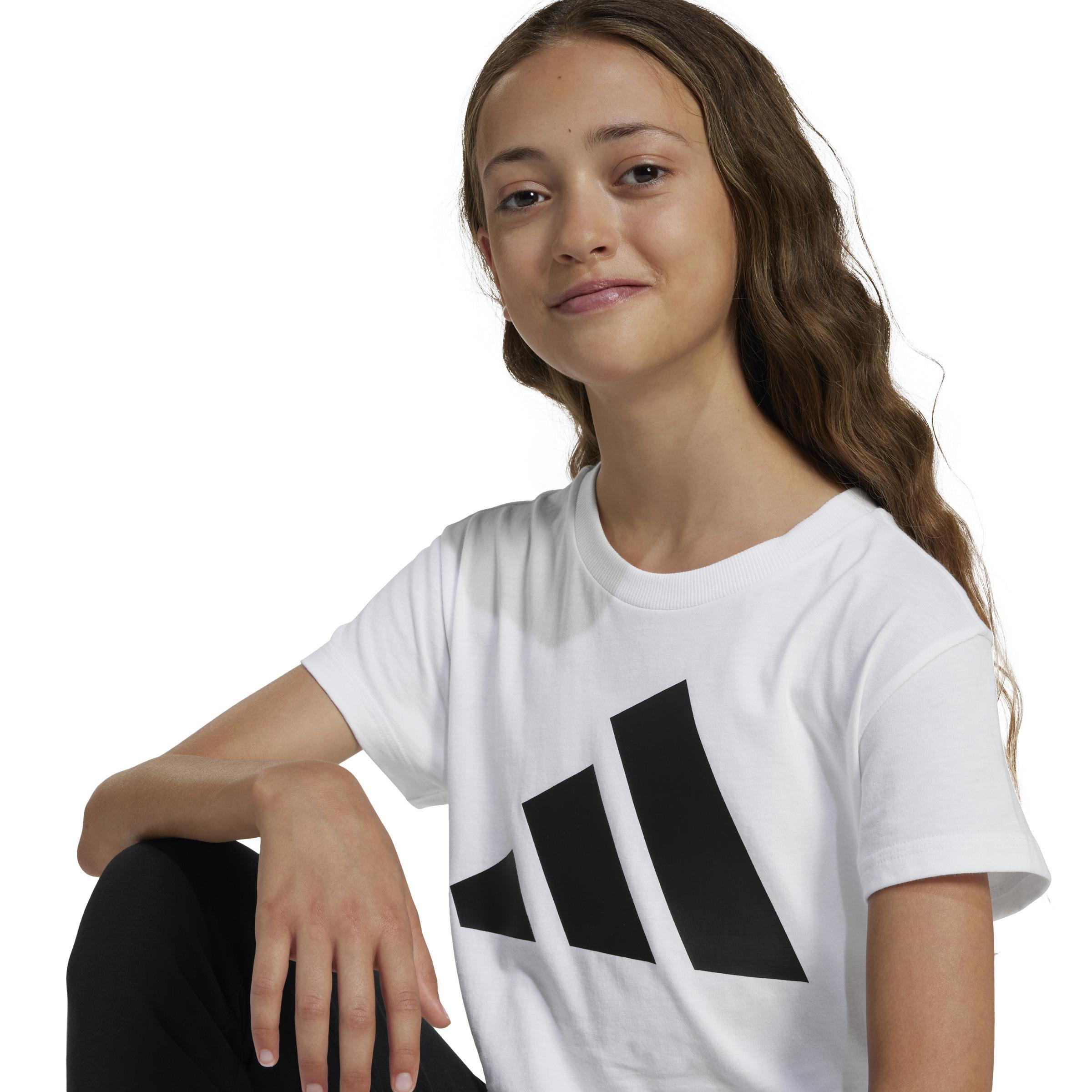 Kids Essentials T-Shirt, White, , large image number 2