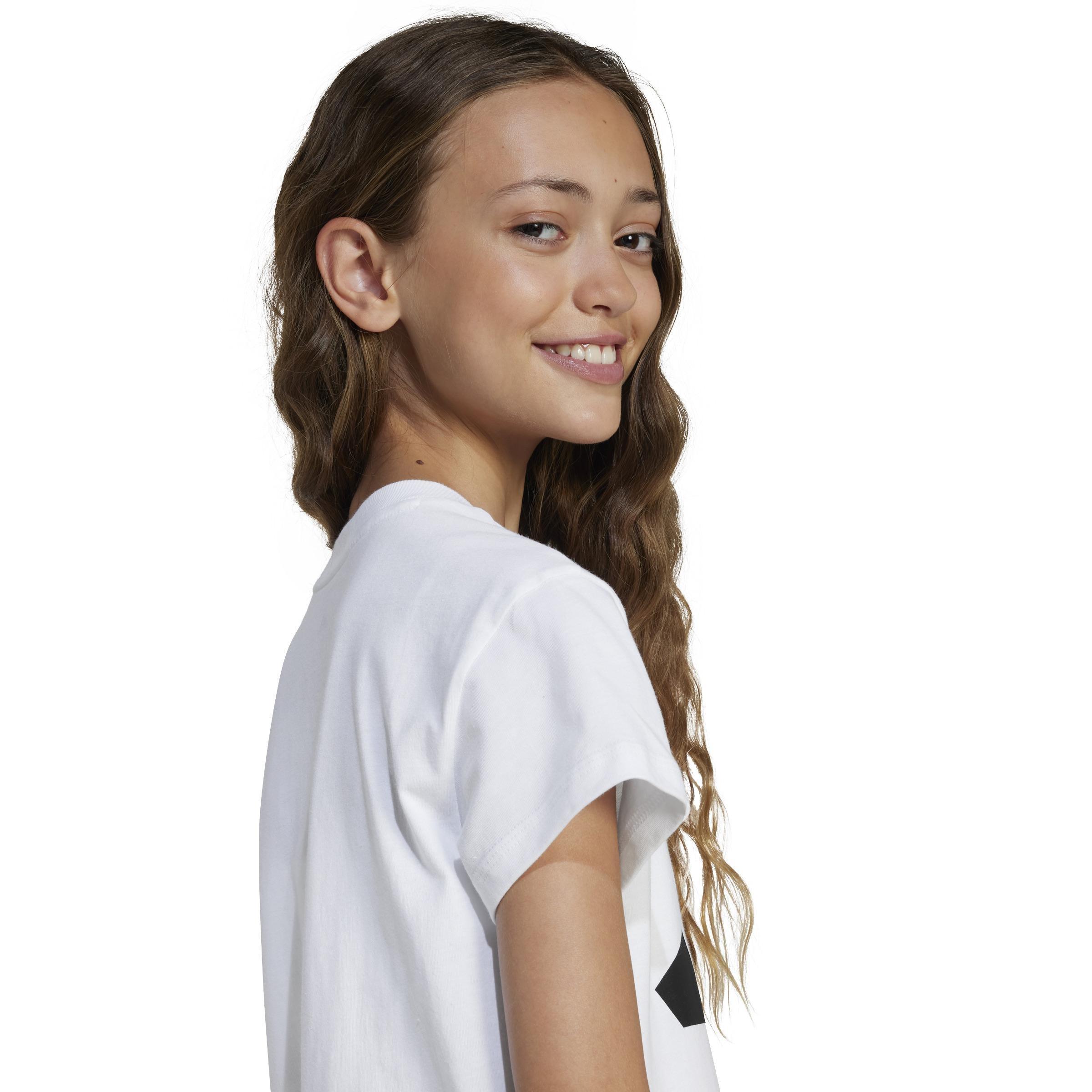 Kids Essentials T-Shirt, White, , large image number 3