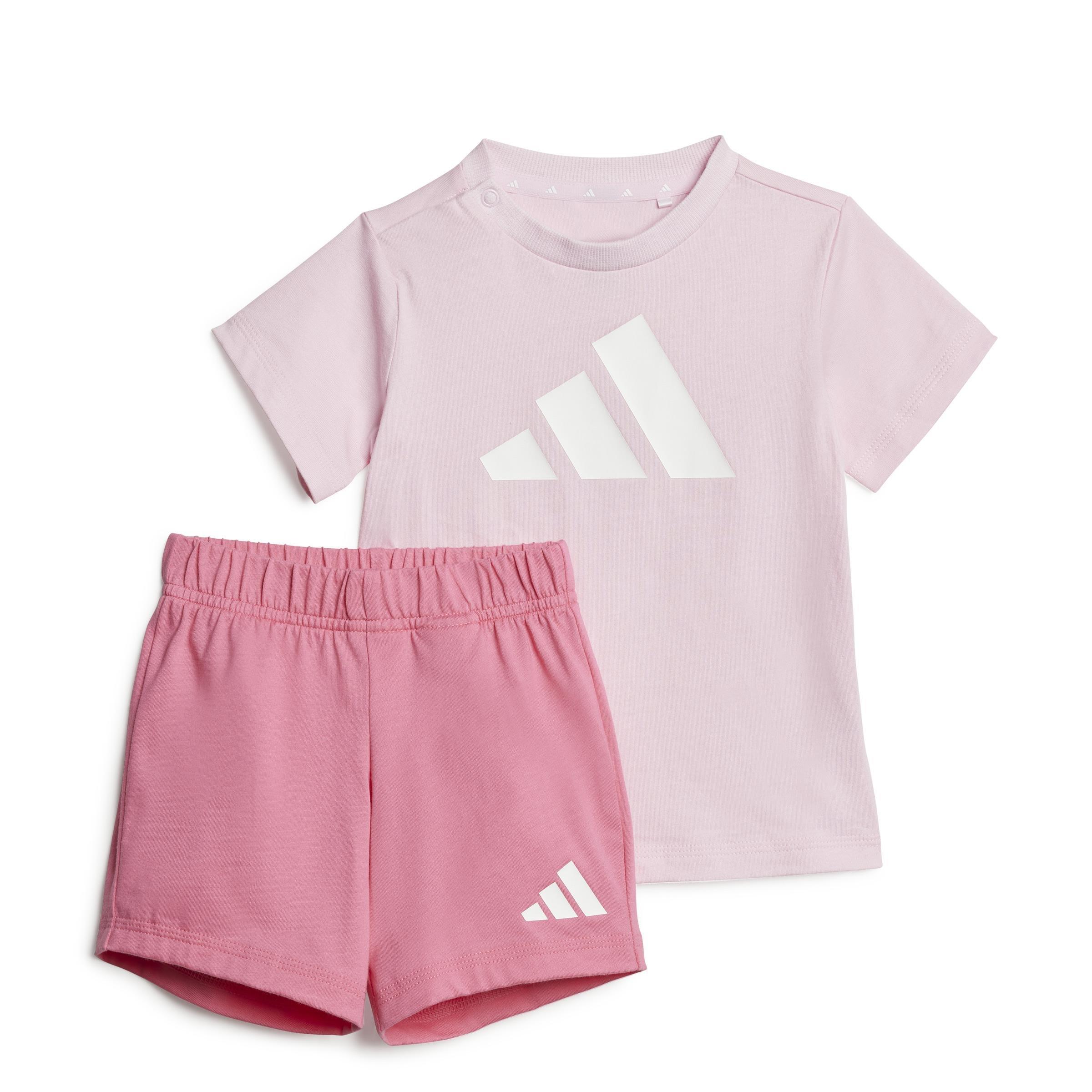 Unisex Kids Essentials Tee Set, Pink, , large image number 0