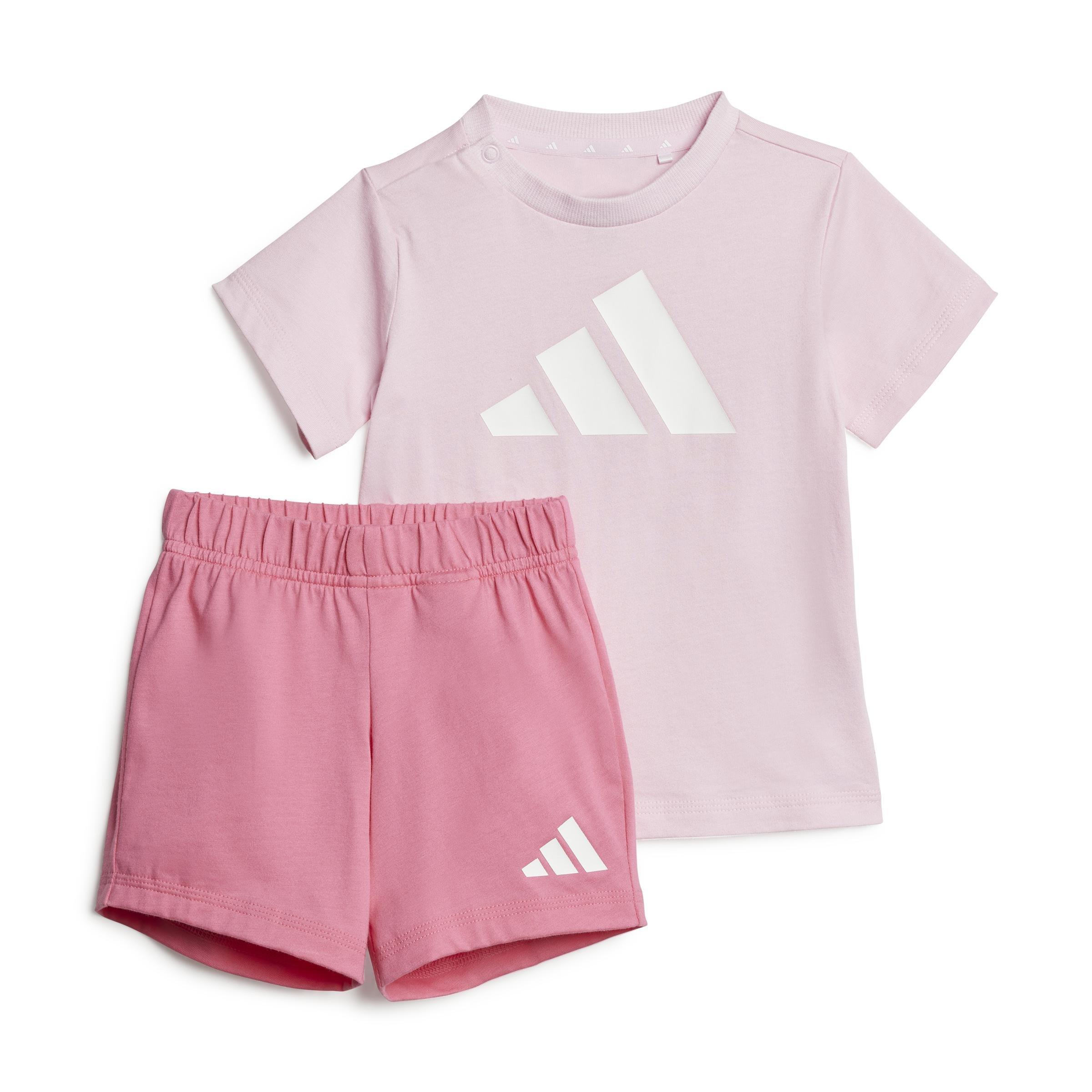 Unisex Kids Essentials Tee Set, Pink, , large image number 1