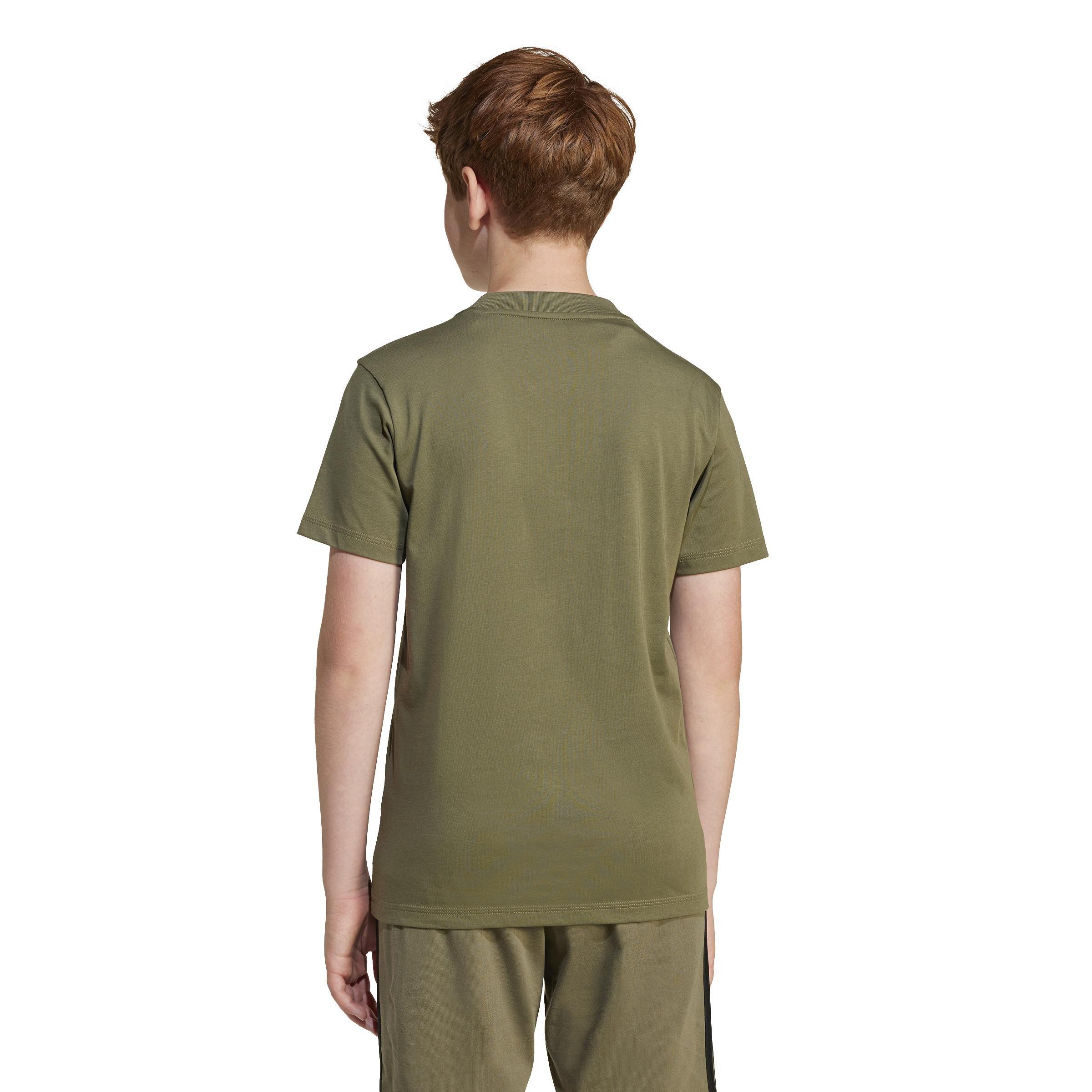 Unisex Kids Essentials T-Shirt, Green, , large image number 1