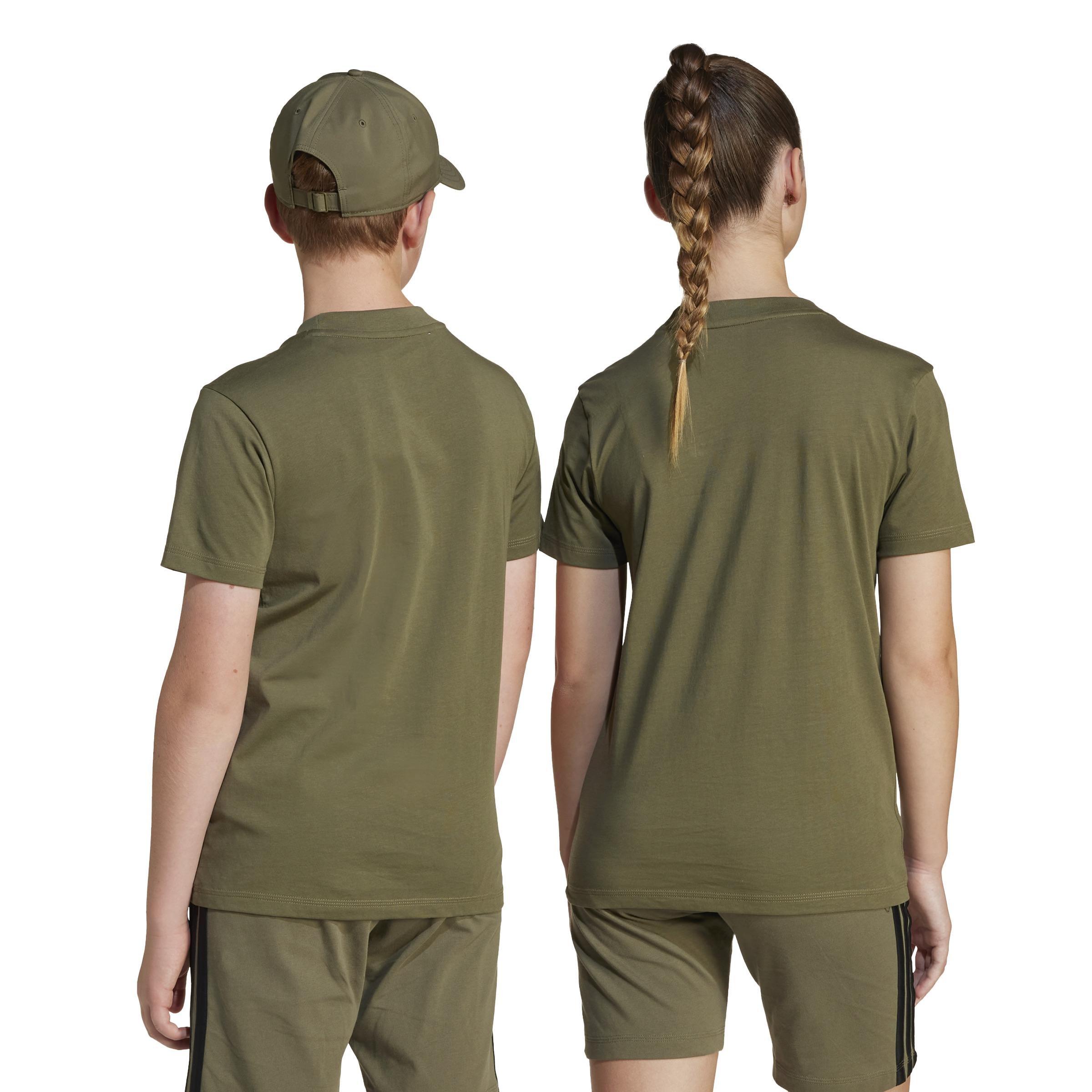 Unisex Kids Essentials T-Shirt, Green, , large image number 2
