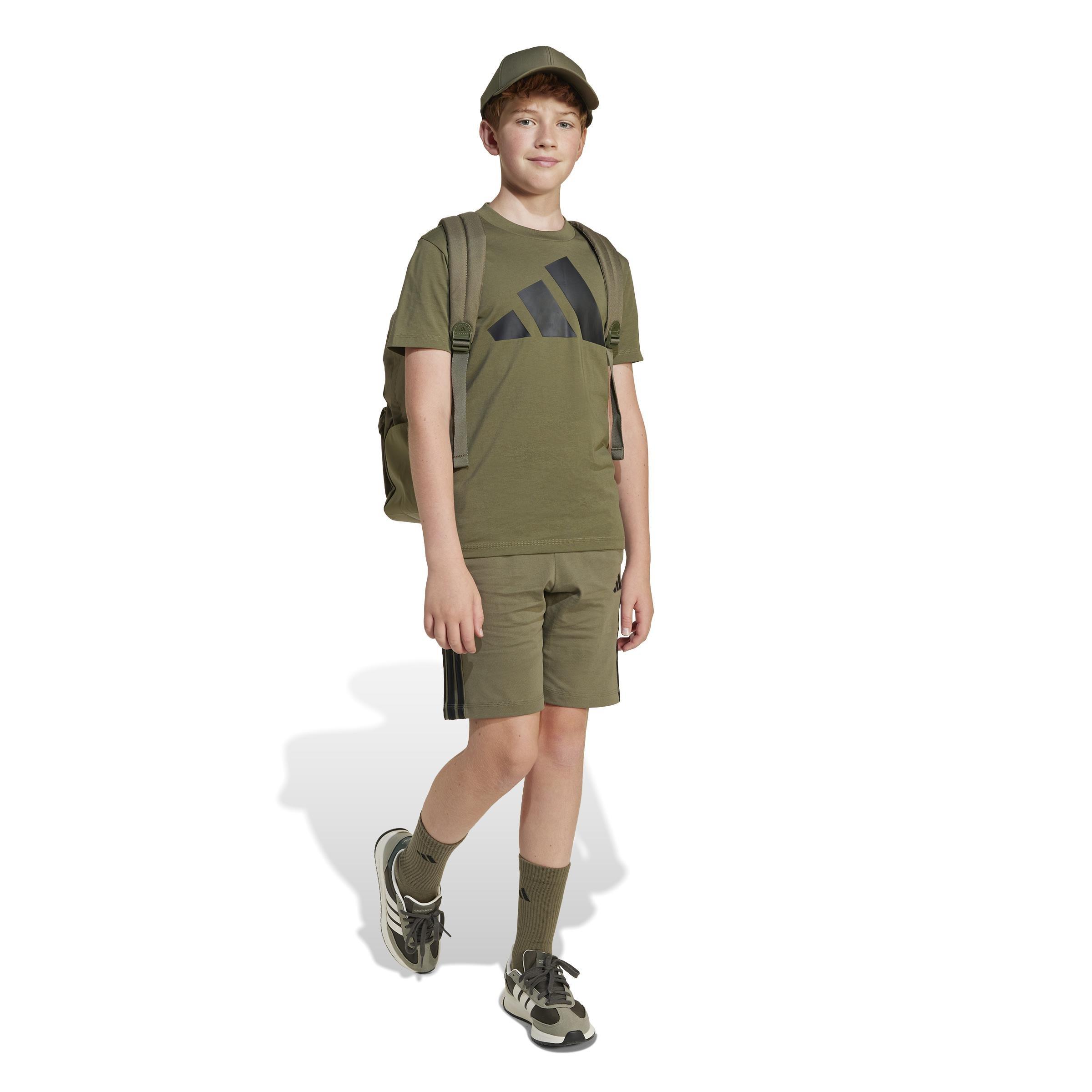 Unisex Kids Essentials T-Shirt, Green, , large image number 5