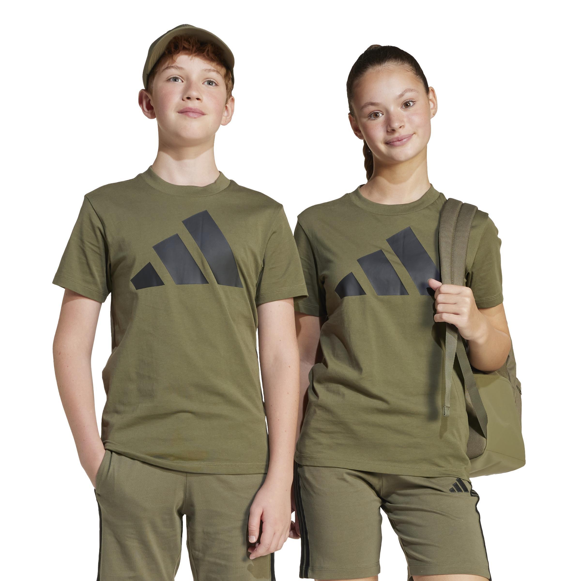 Unisex Kids Essentials T-Shirt, Green, , large image number 8