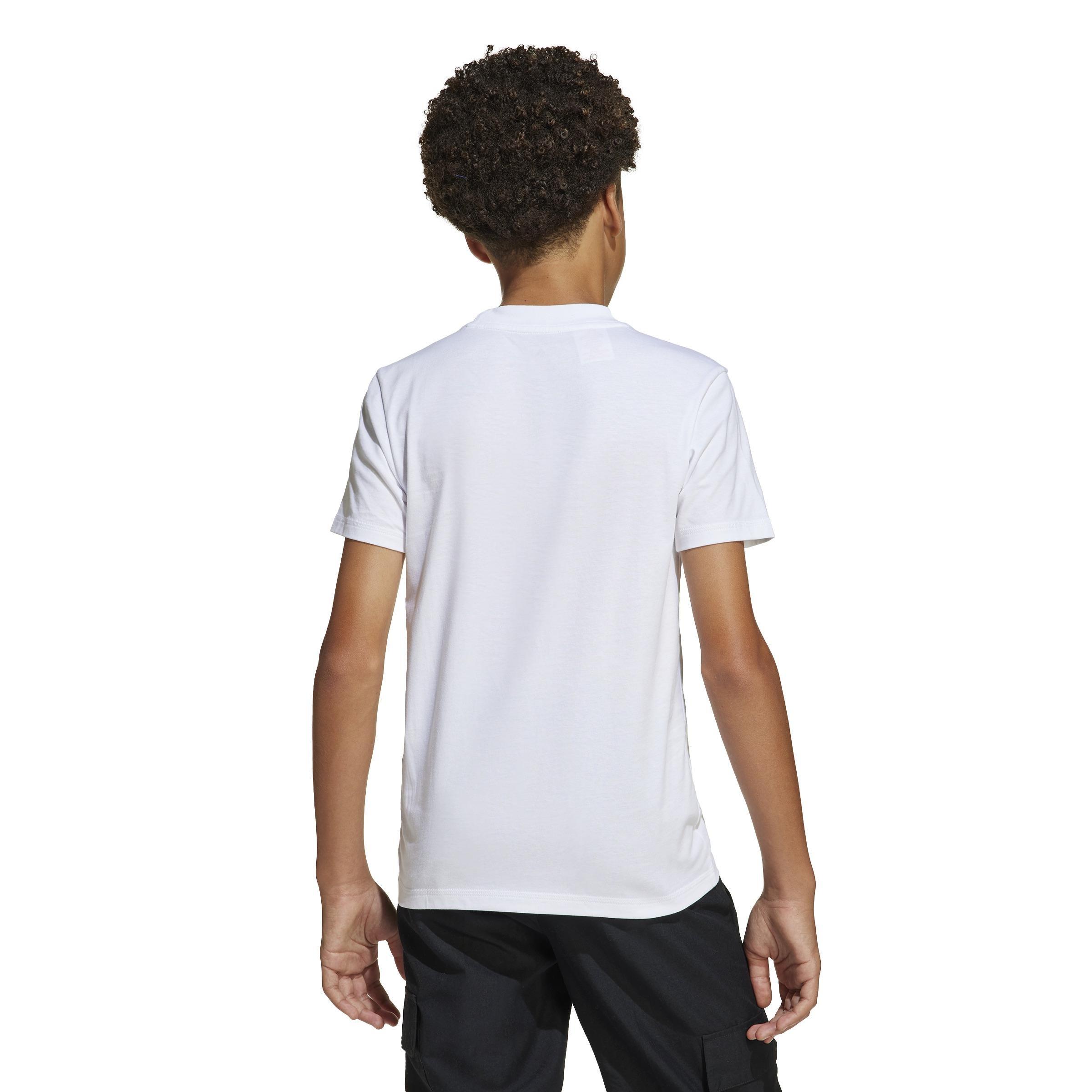 Unisex Essentials T-Shirt Kids, White, A701_ONE, large image number 2