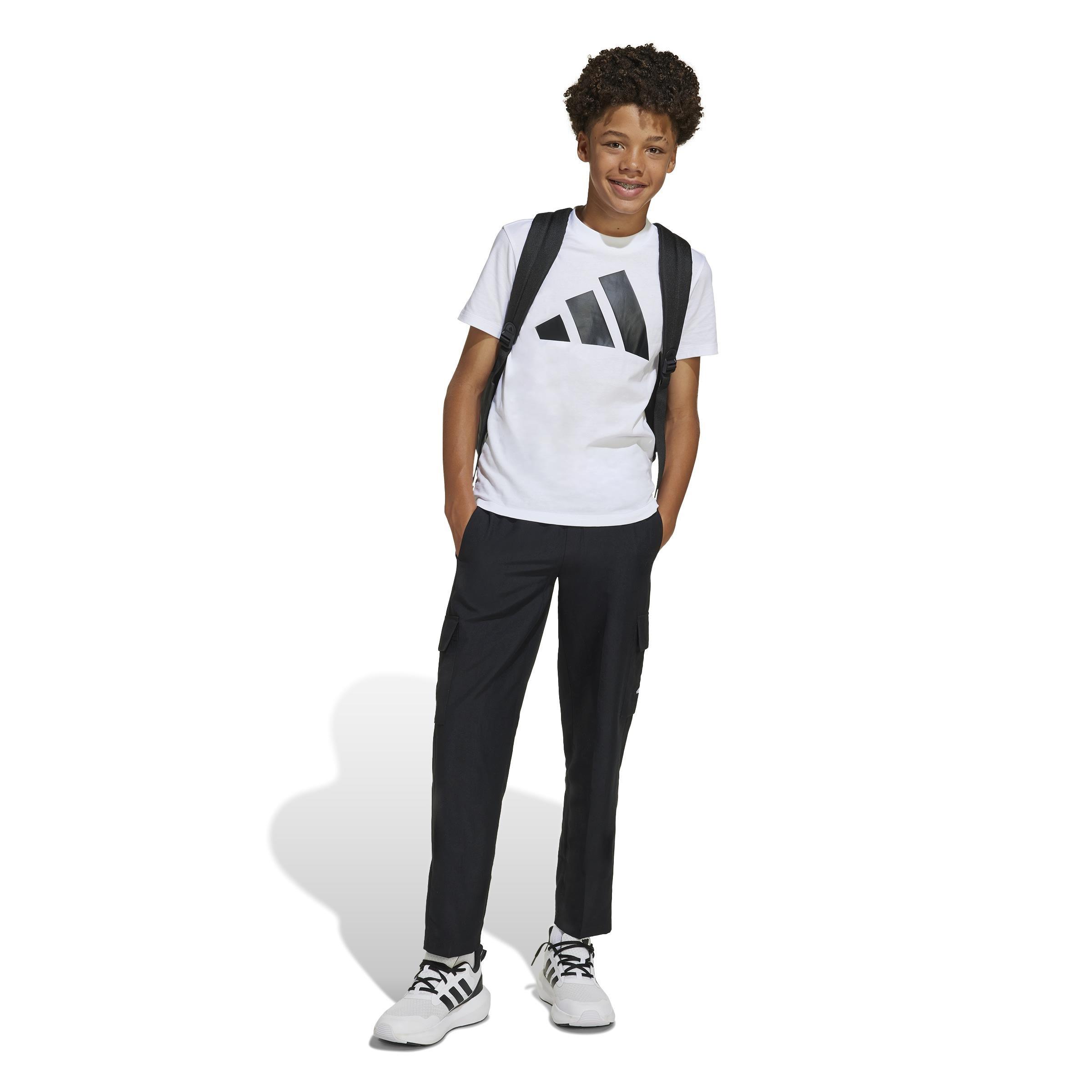 Unisex Essentials T-Shirt Kids, White, A701_ONE, large image number 10