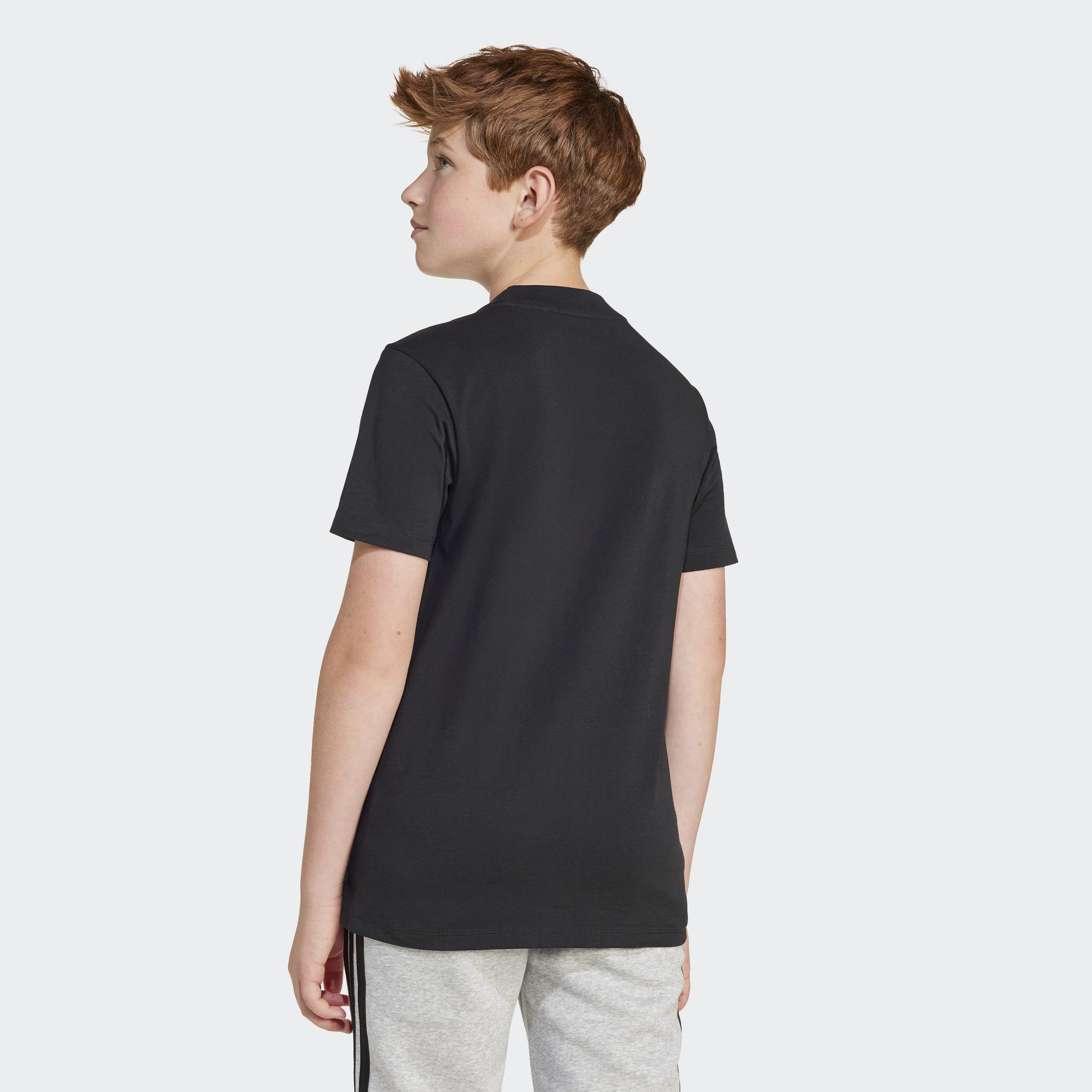 Kids Unisex Essentials T-Shirt, Black, A701_ONE, large image number 1