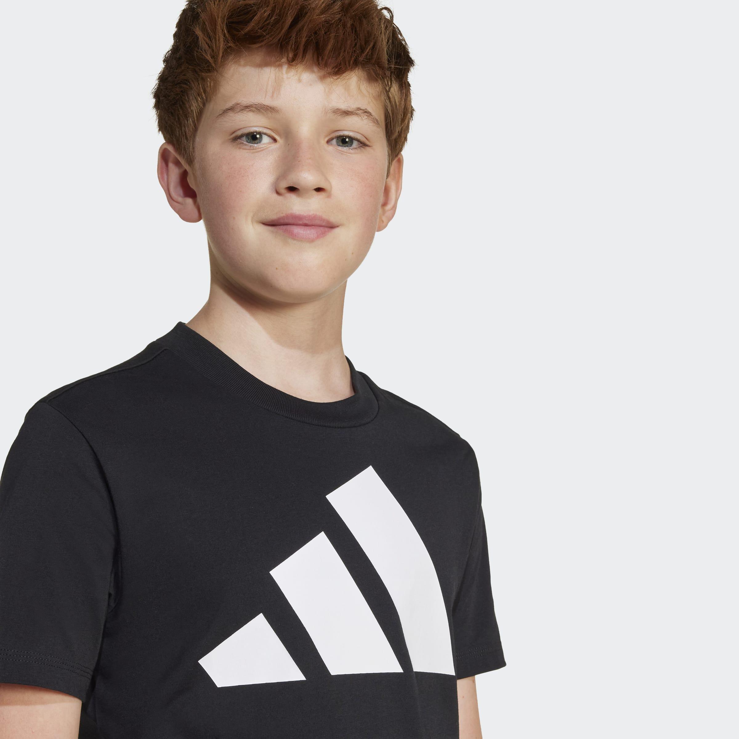 Kids Unisex Essentials T-Shirt, Black, A701_ONE, large image number 3
