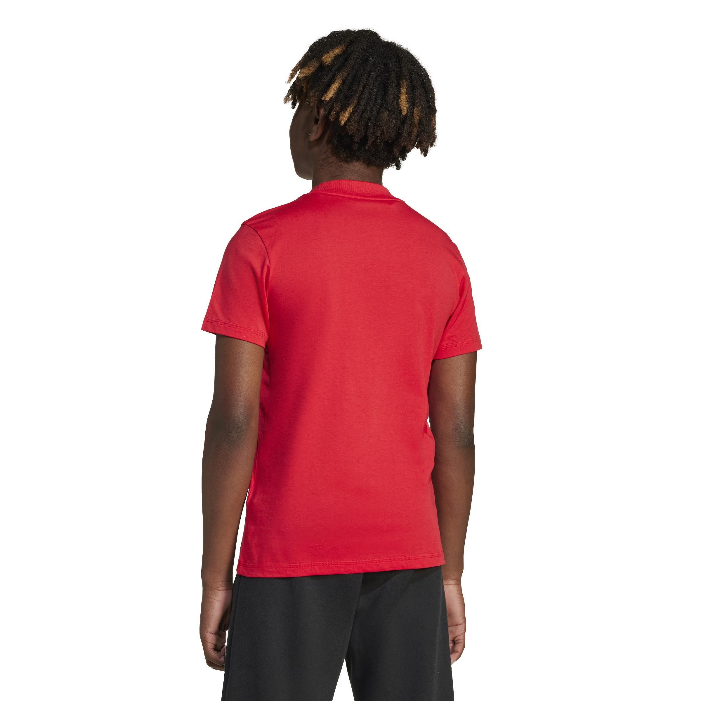 Unisex Kids Essentials T-Shirt, Red, , large image number 1