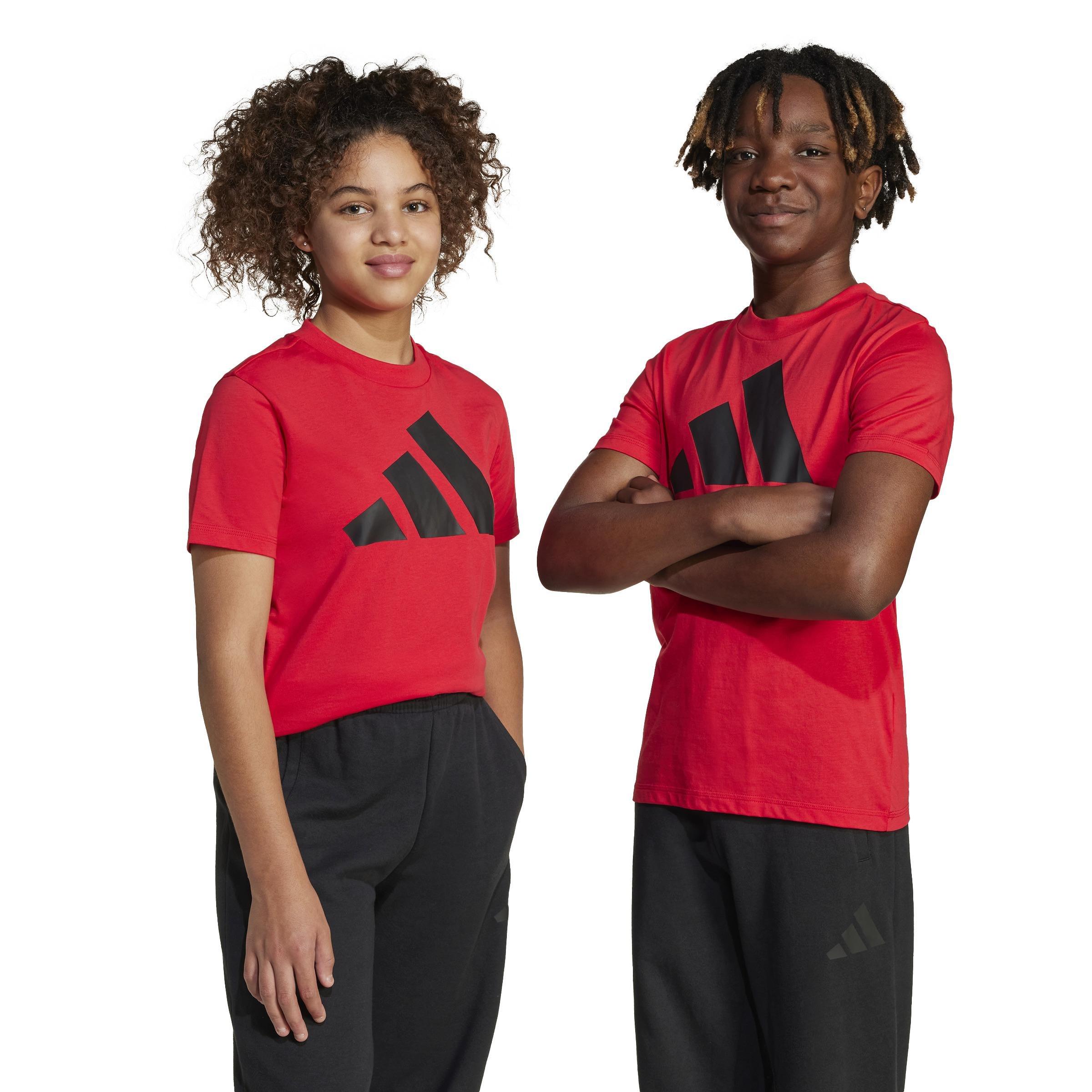 Unisex Essentials T-Shirt Kids, Red, A701_ONE, large image number 2