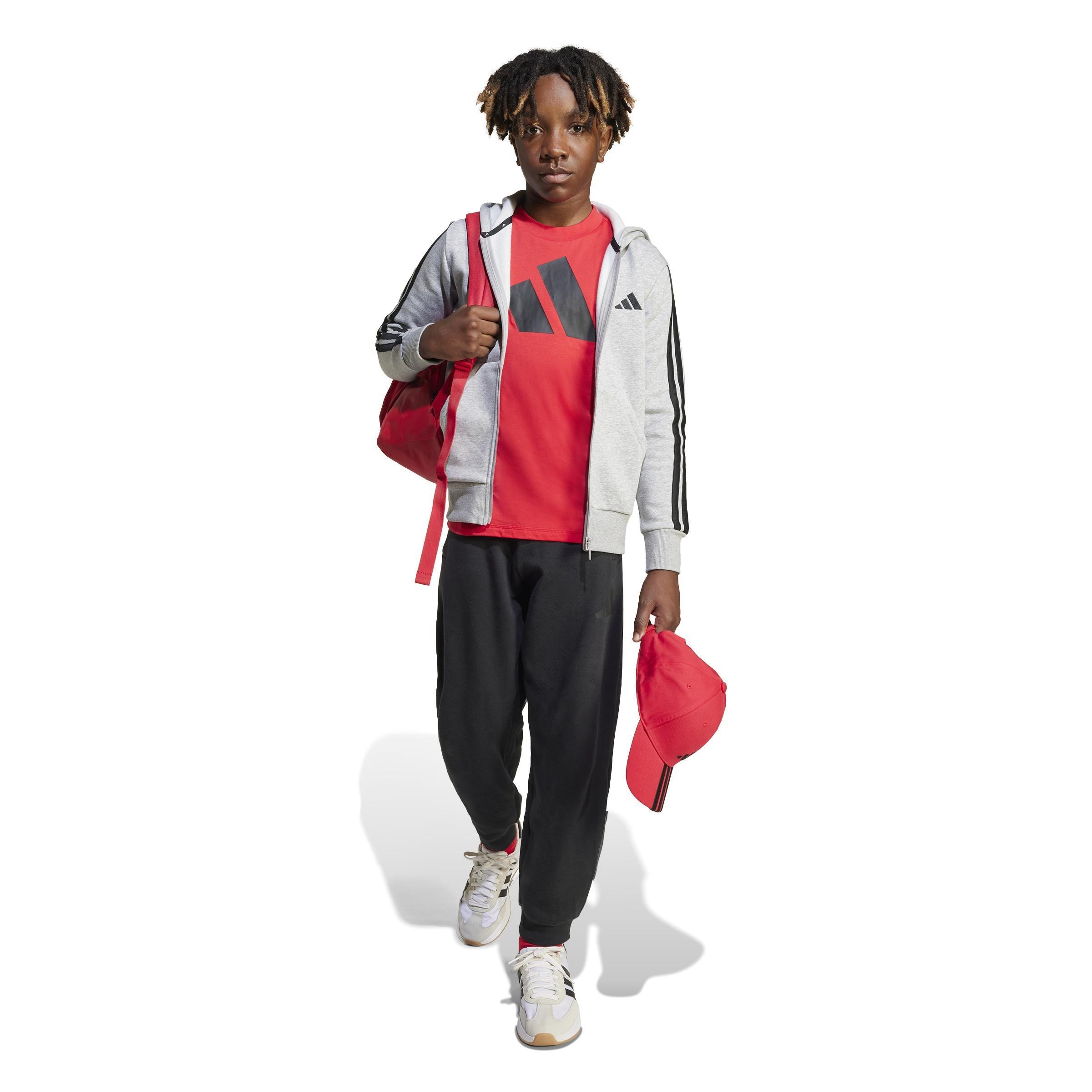 Unisex Kids Essentials T-Shirt, Red, , large image number 6