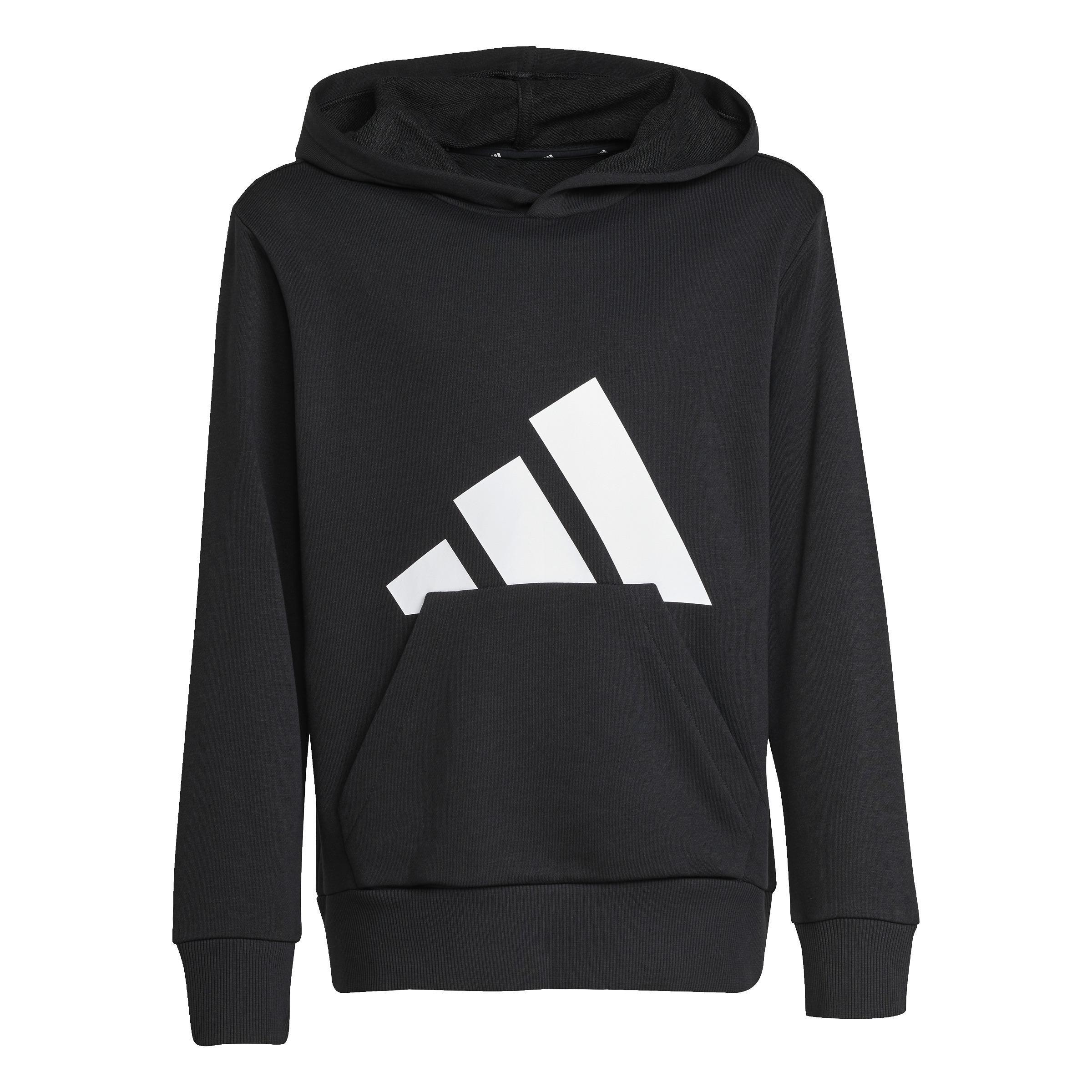 Unisex Essentials Hoodie Kids, Black, A701_ONE, large image number 0