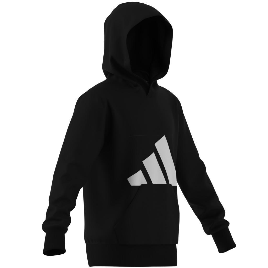 Unisex Kids Essentials Hoodie, Black, , large image number 8
