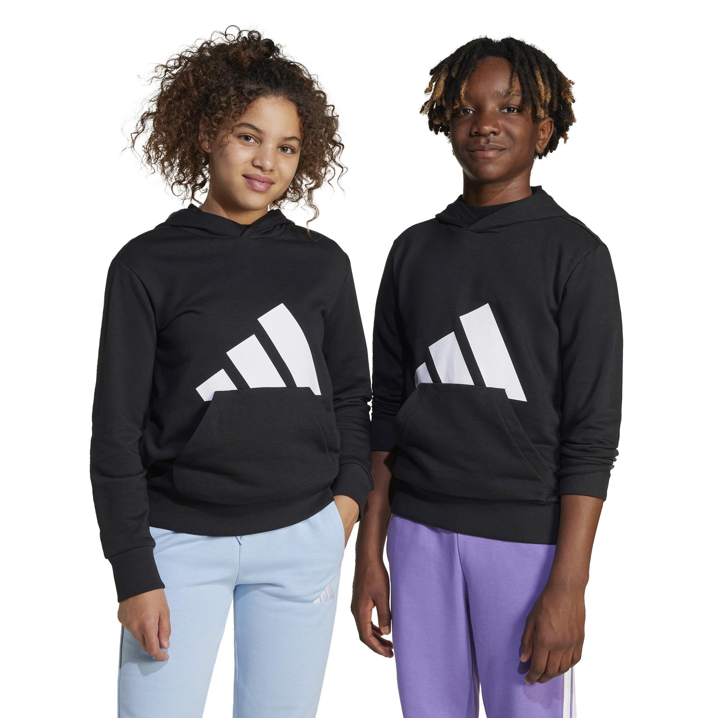 Unisex Kids Essentials Hoodie, Black, , large image number 12