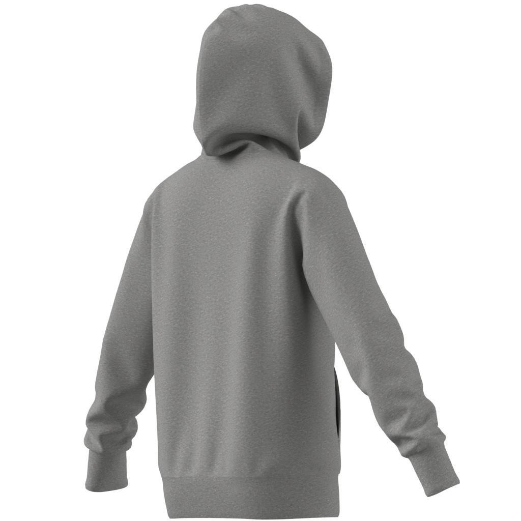 Unisex Essentials Hoodie Kids, Grey, A701_ONE, large image number 7