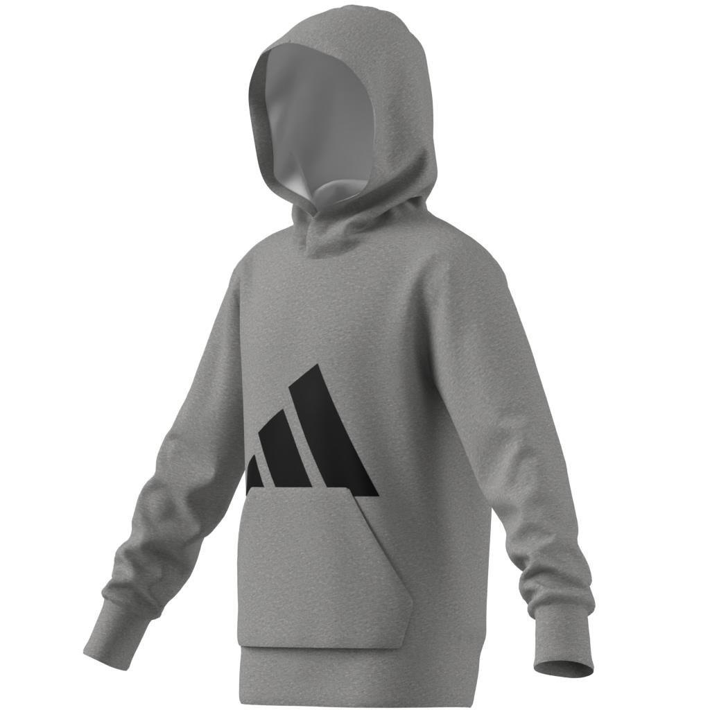 Unisex Essentials Hoodie Kids, Grey, A701_ONE, large image number 9