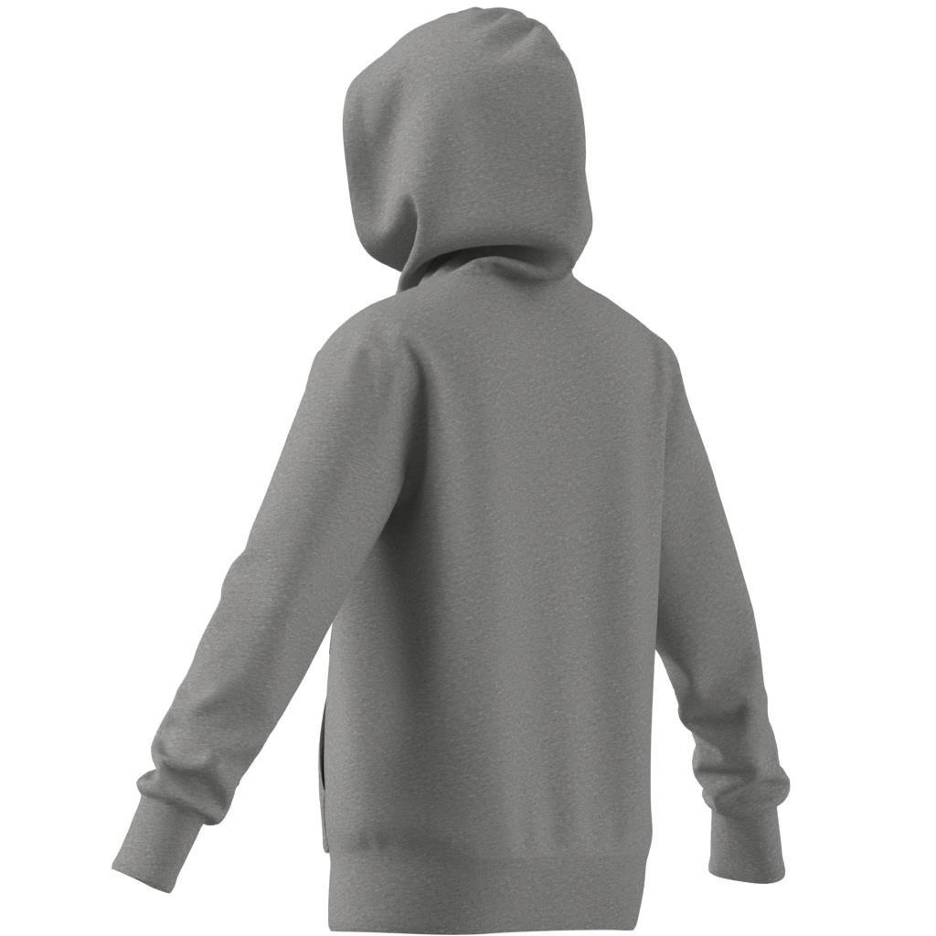 Unisex Kids Essentials Hoodie, Grey, , large image number 10