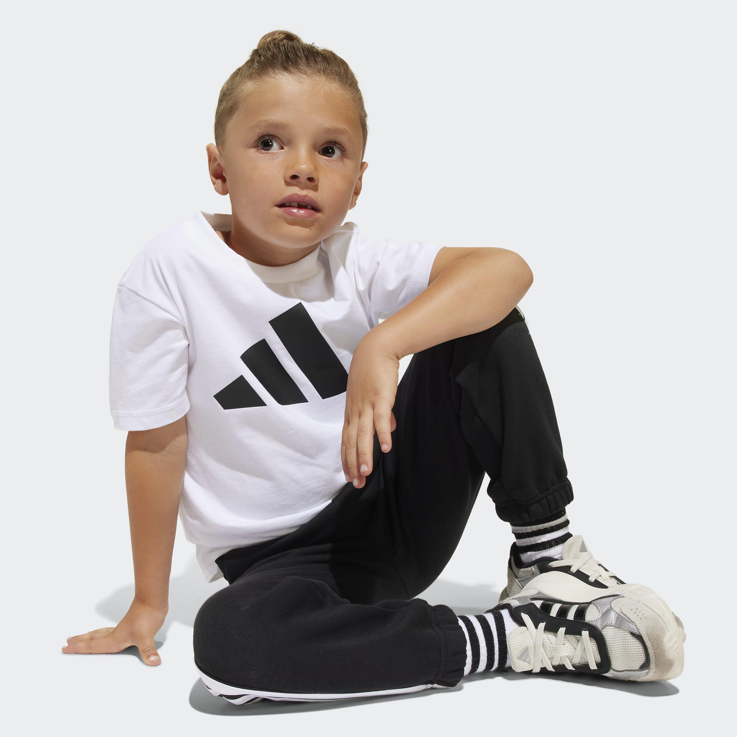 Kids Unisex Essentials T-Shirt, White, A701_ONE, large image number 4