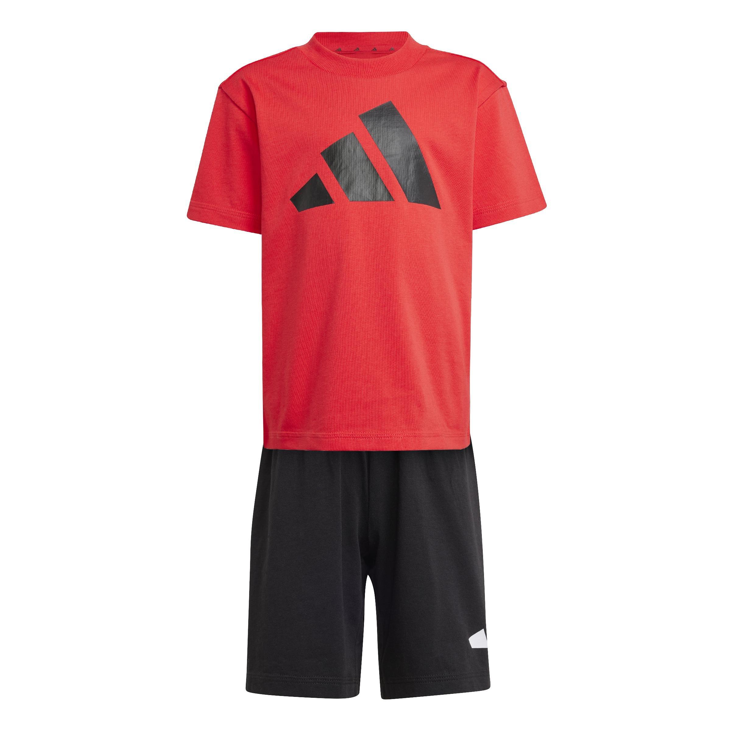 Unisex Kids Essentials Tee Set, Red, A701_ONE, large image number 0