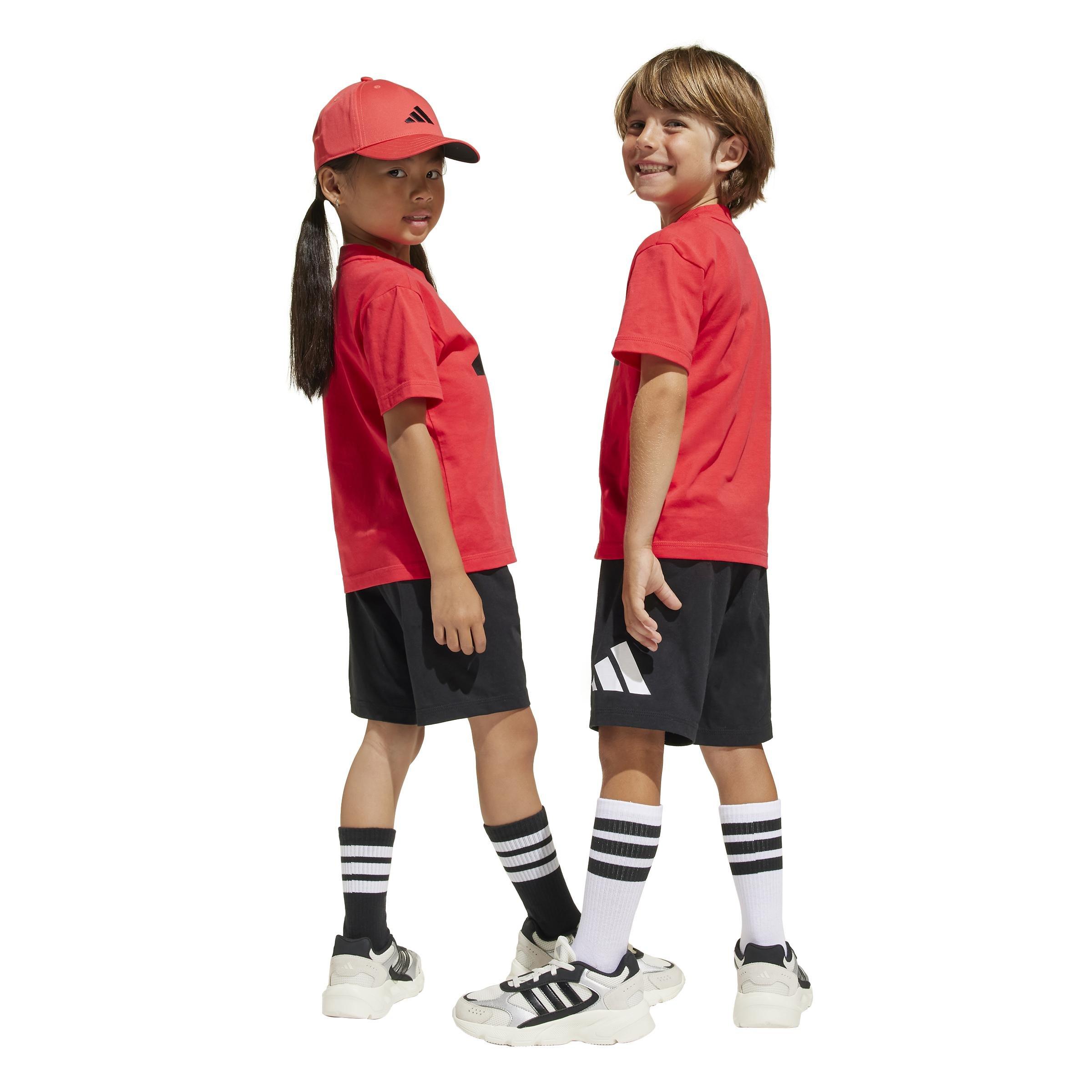 Unisex Kids Essentials Tee Set, Red, A701_ONE, large image number 9