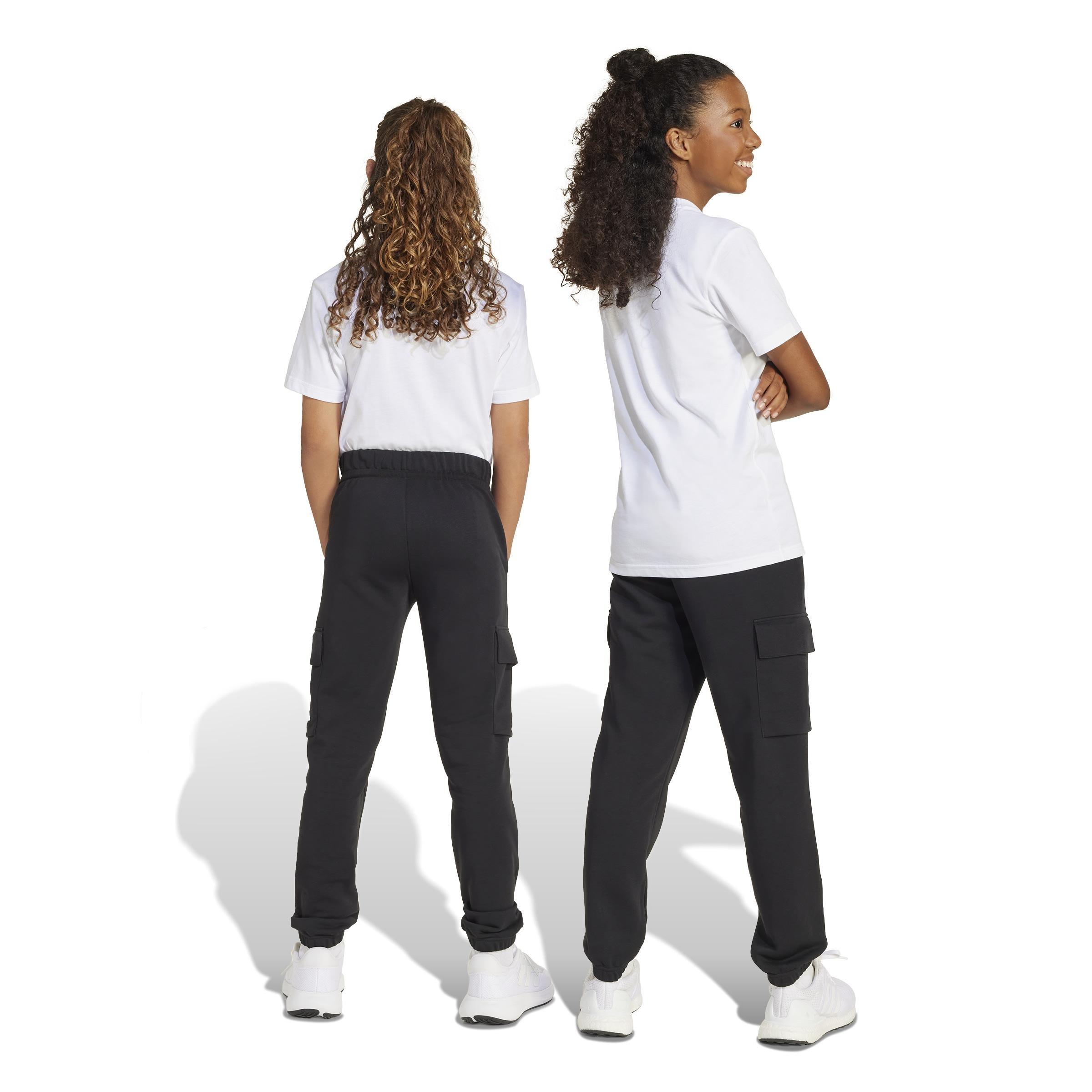 Unisex Essentials Cargo Joggers, Black, , large image number 1
