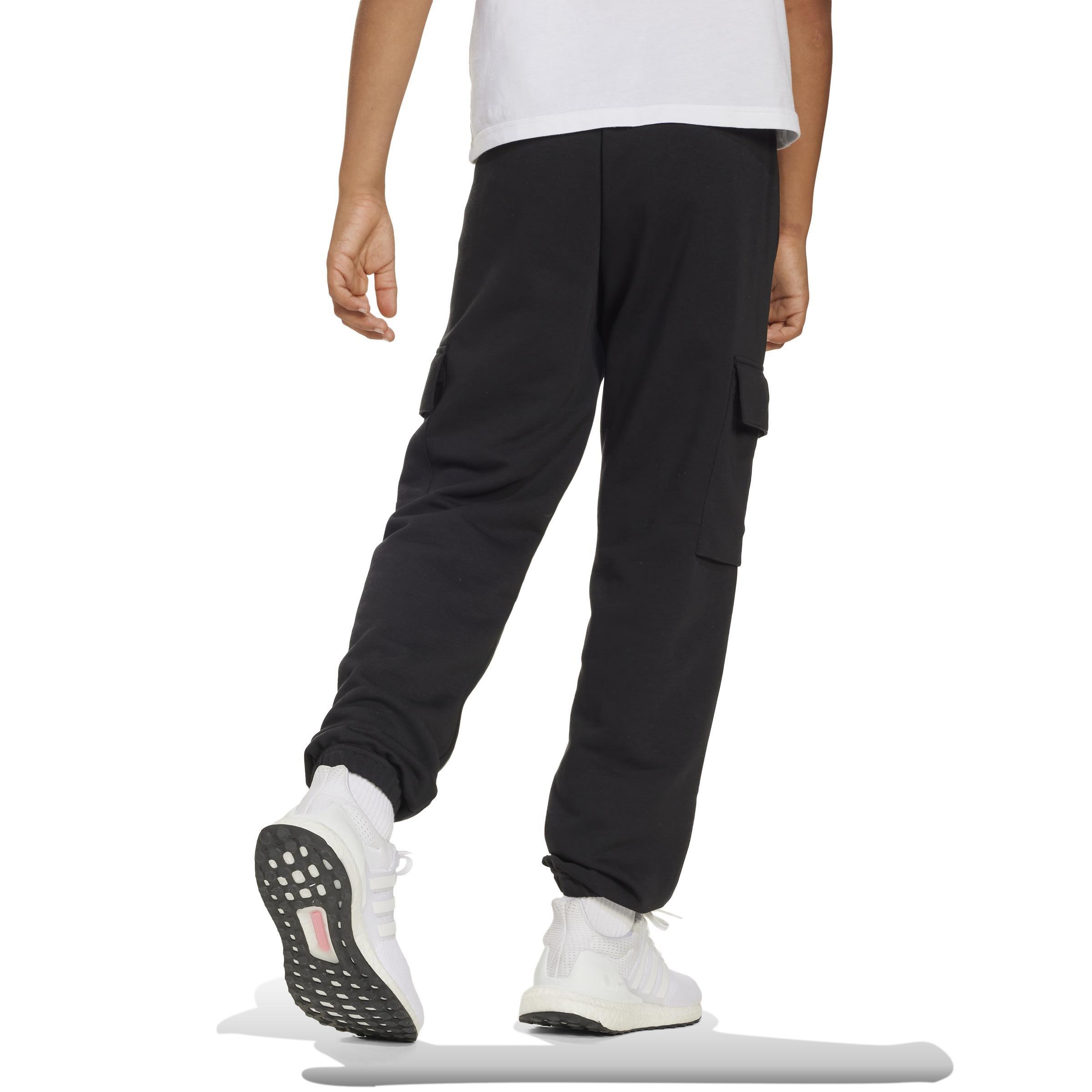 Unisex Essentials Cargo Joggers, Black, , large image number 2