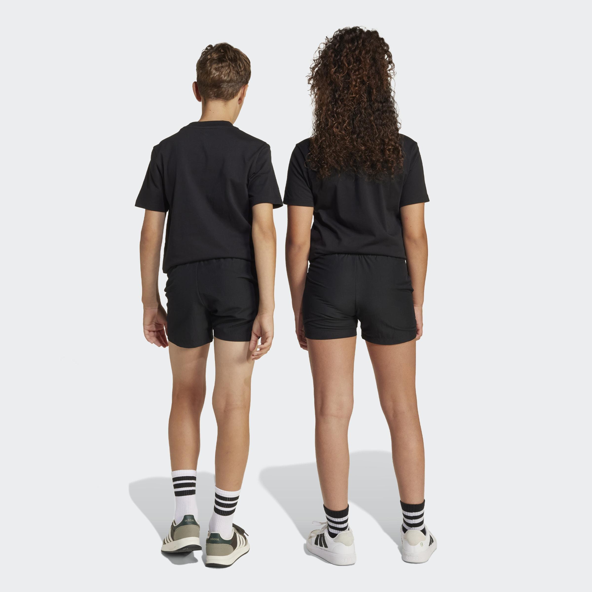Kids Unisex Essentials Climacool Shorts, Black, , large image number 1