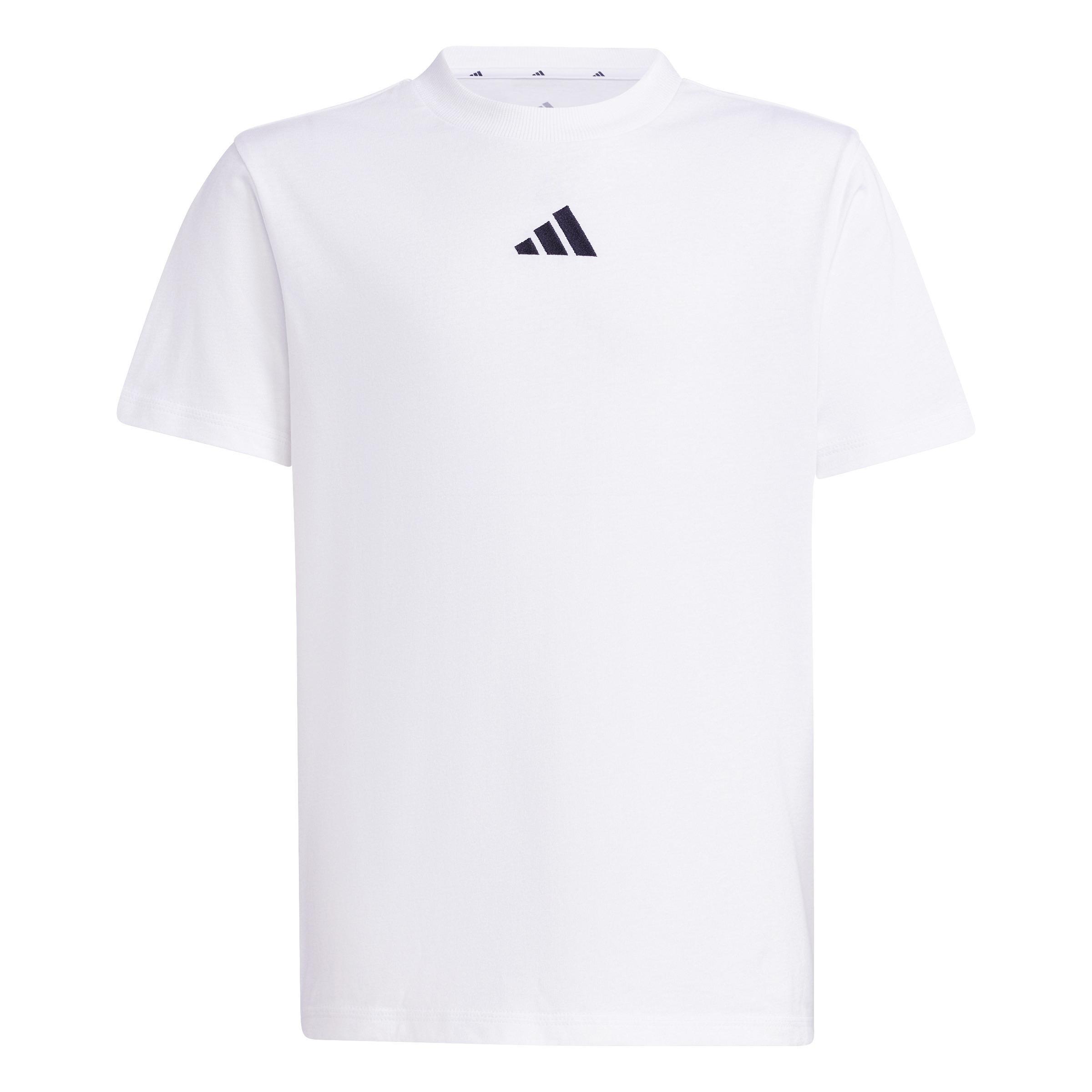 Unisex Kids Essentials T-Shirt, White, , large image number 0