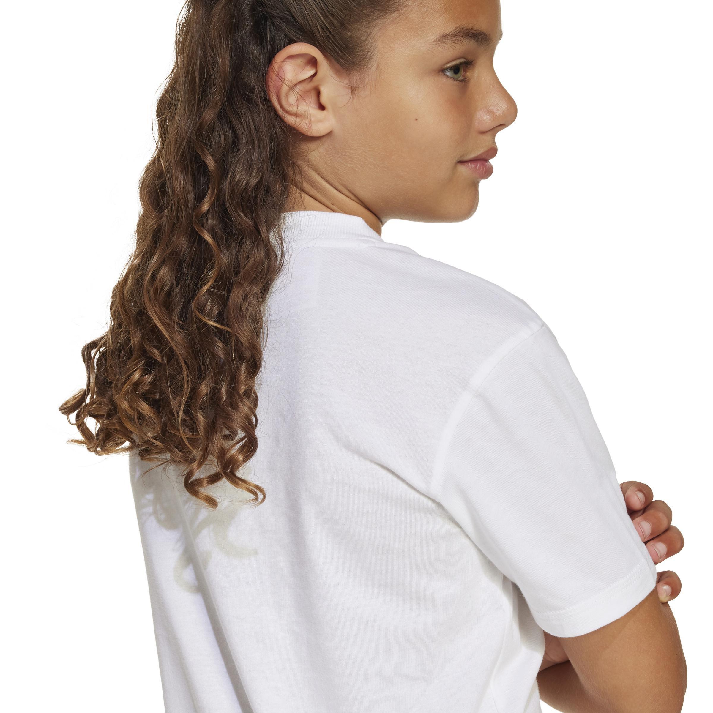 Unisex Kids Essentials T-Shirt, White, , large image number 4