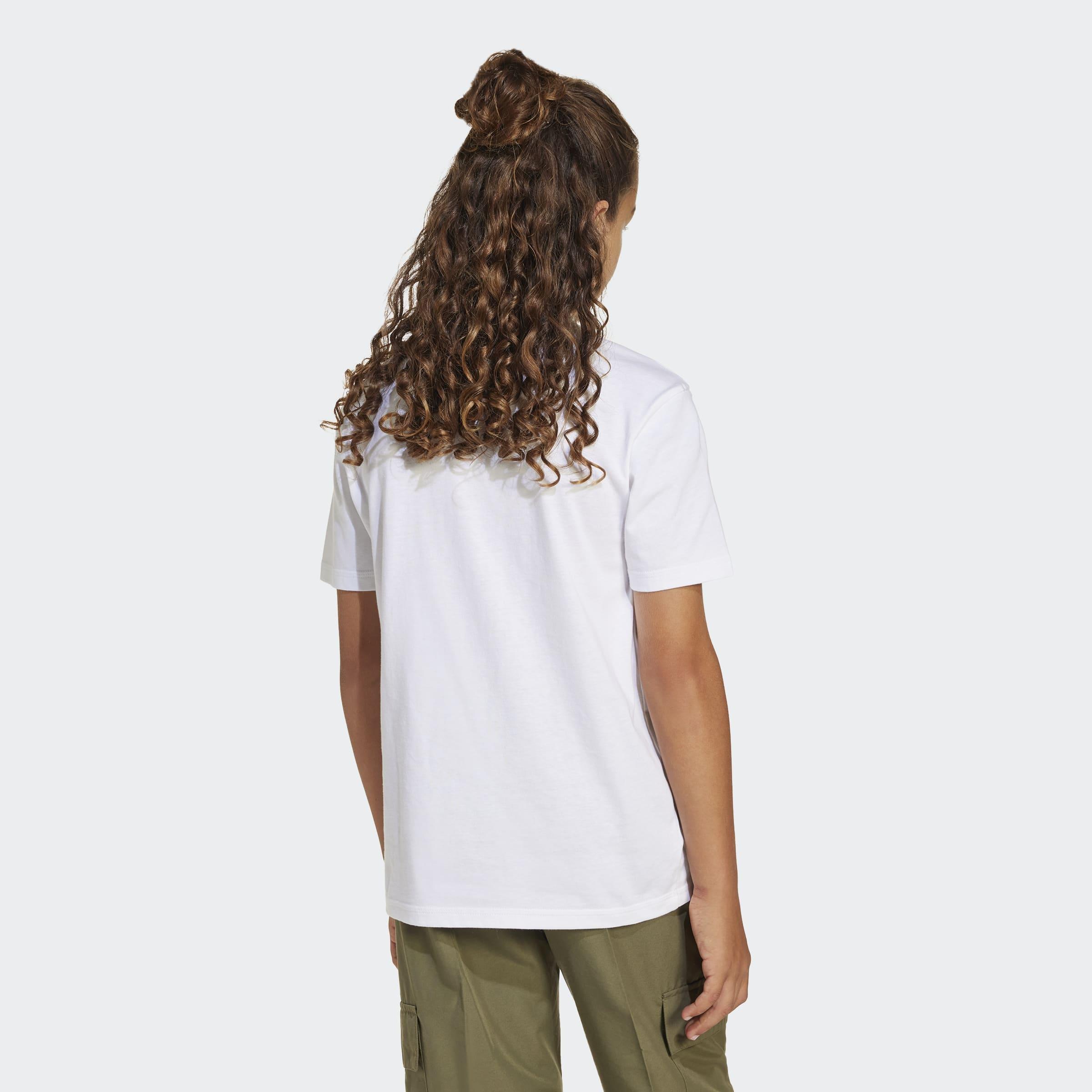 Unisex Kids Essentials T-Shirt, White, , large image number 4