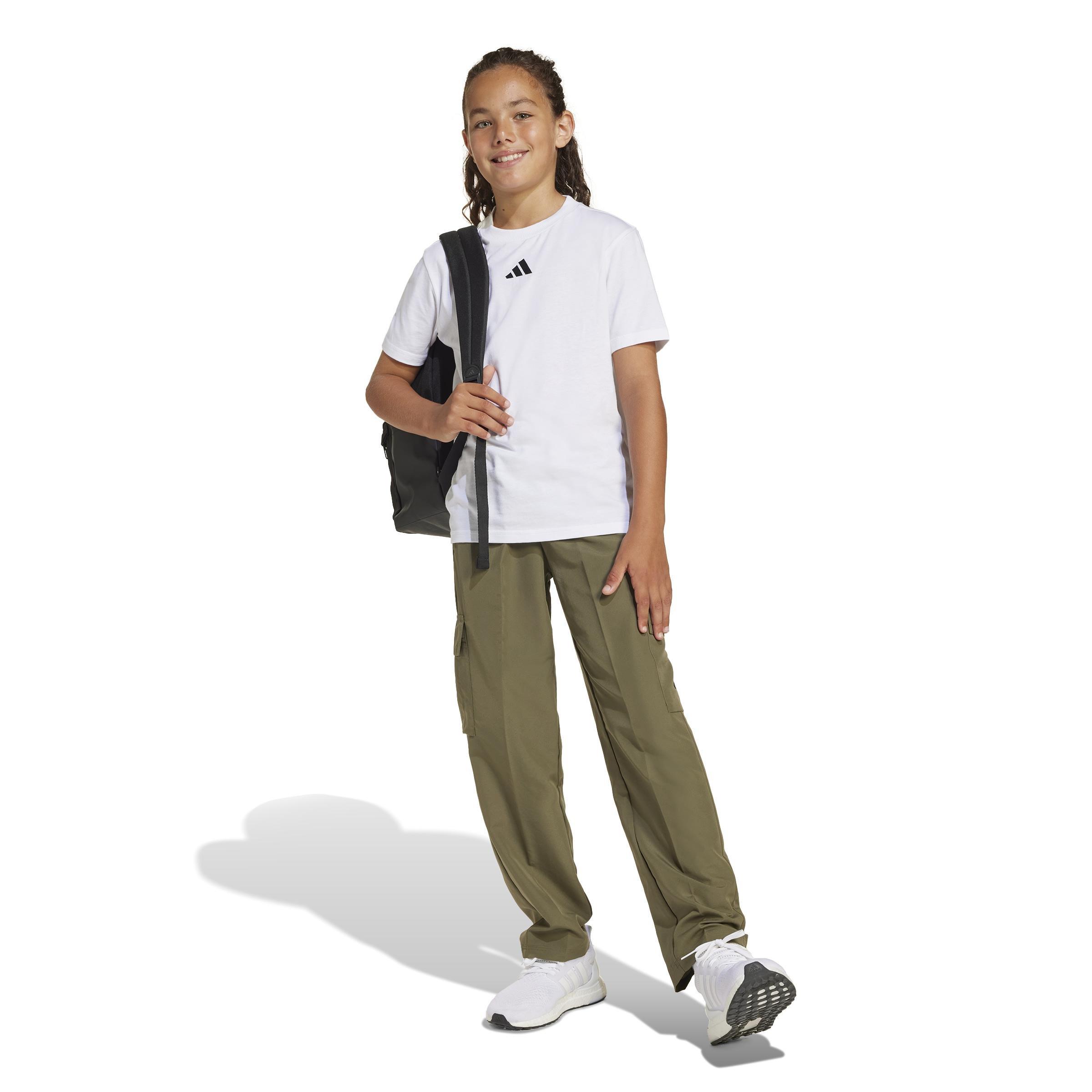 Unisex Kids Essentials T-Shirt, White, , large image number 13