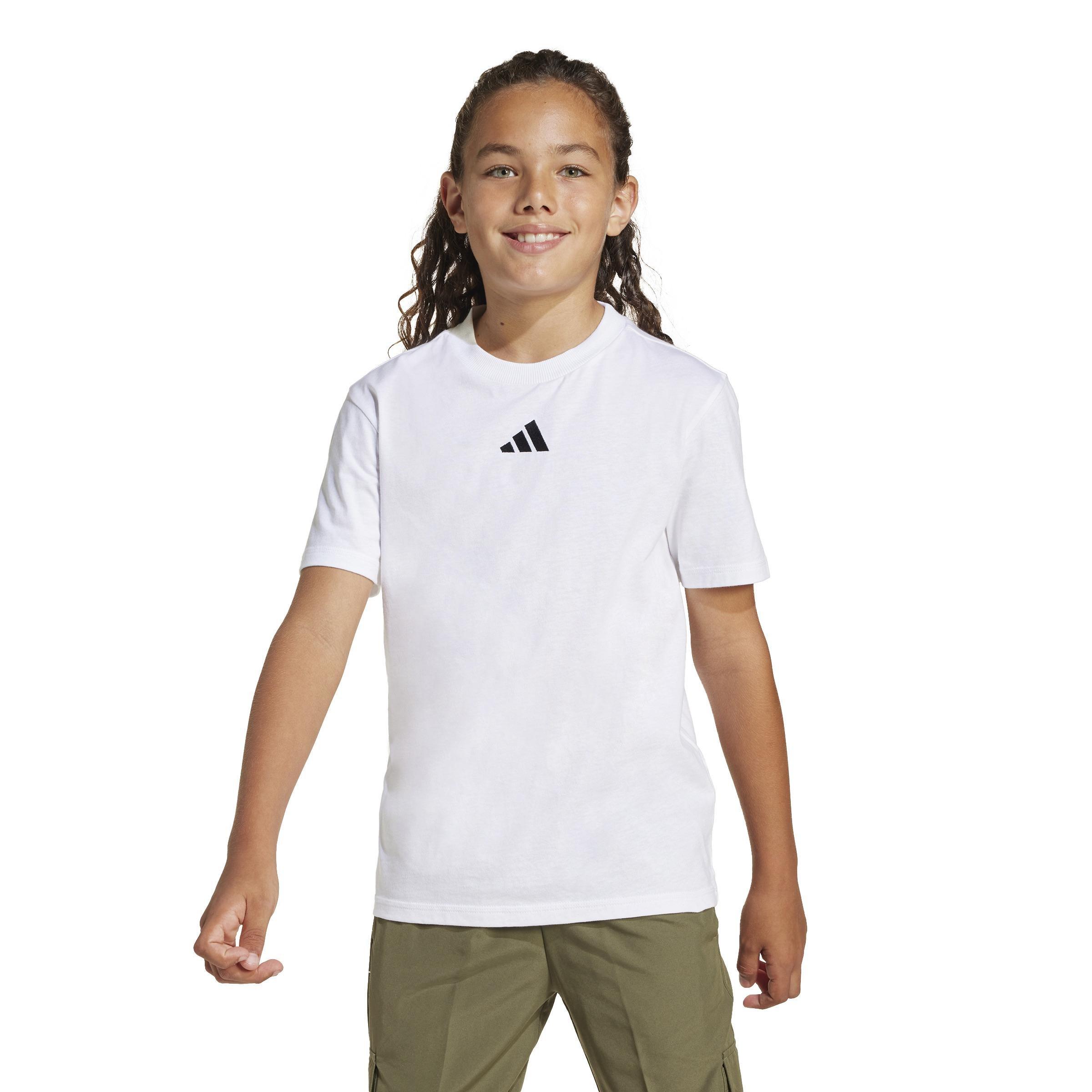 Unisex Kids Essentials T-Shirt, White, , large image number 14