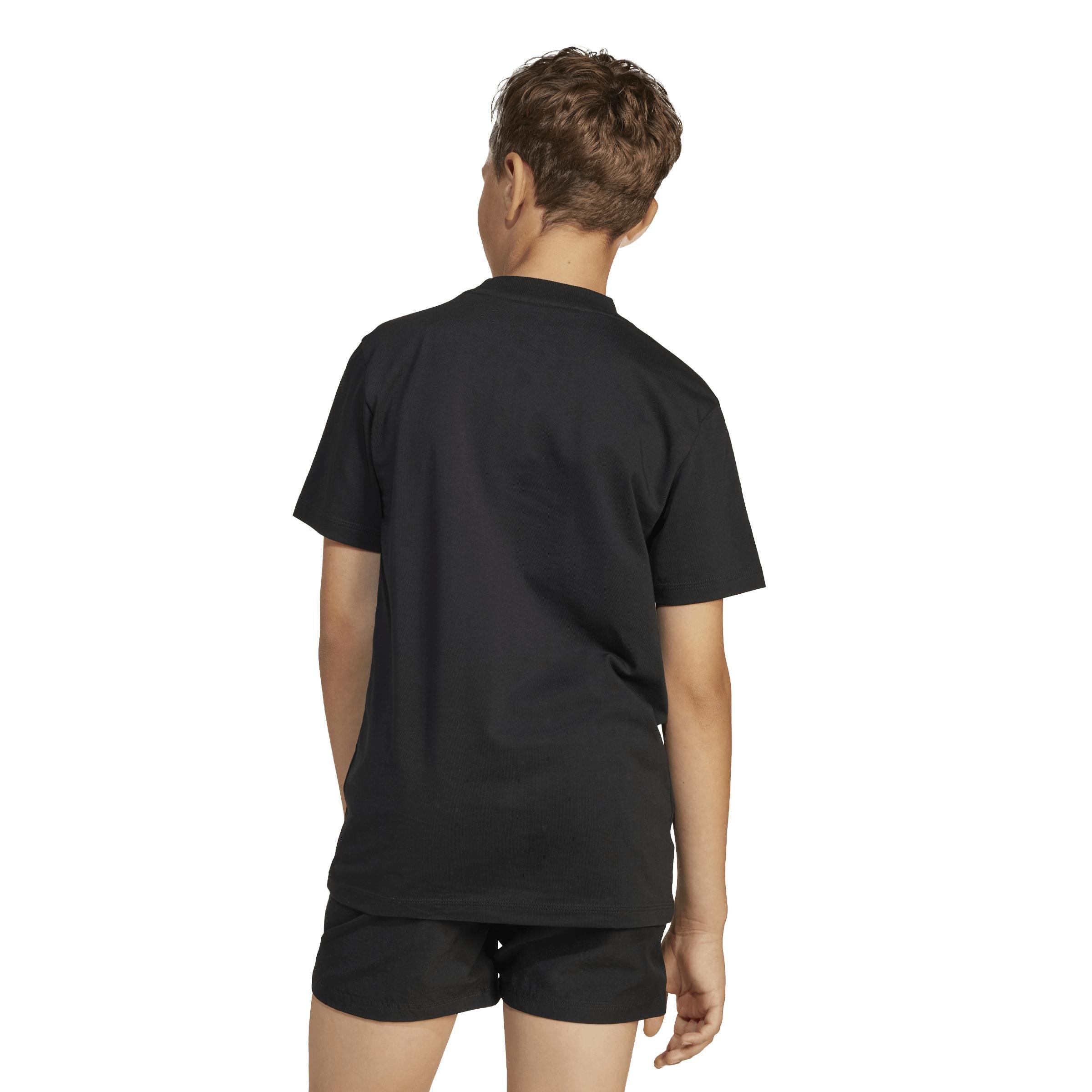 Unisex Kids Essentials T-Shirt, Black, A701_ONE, large image number 1
