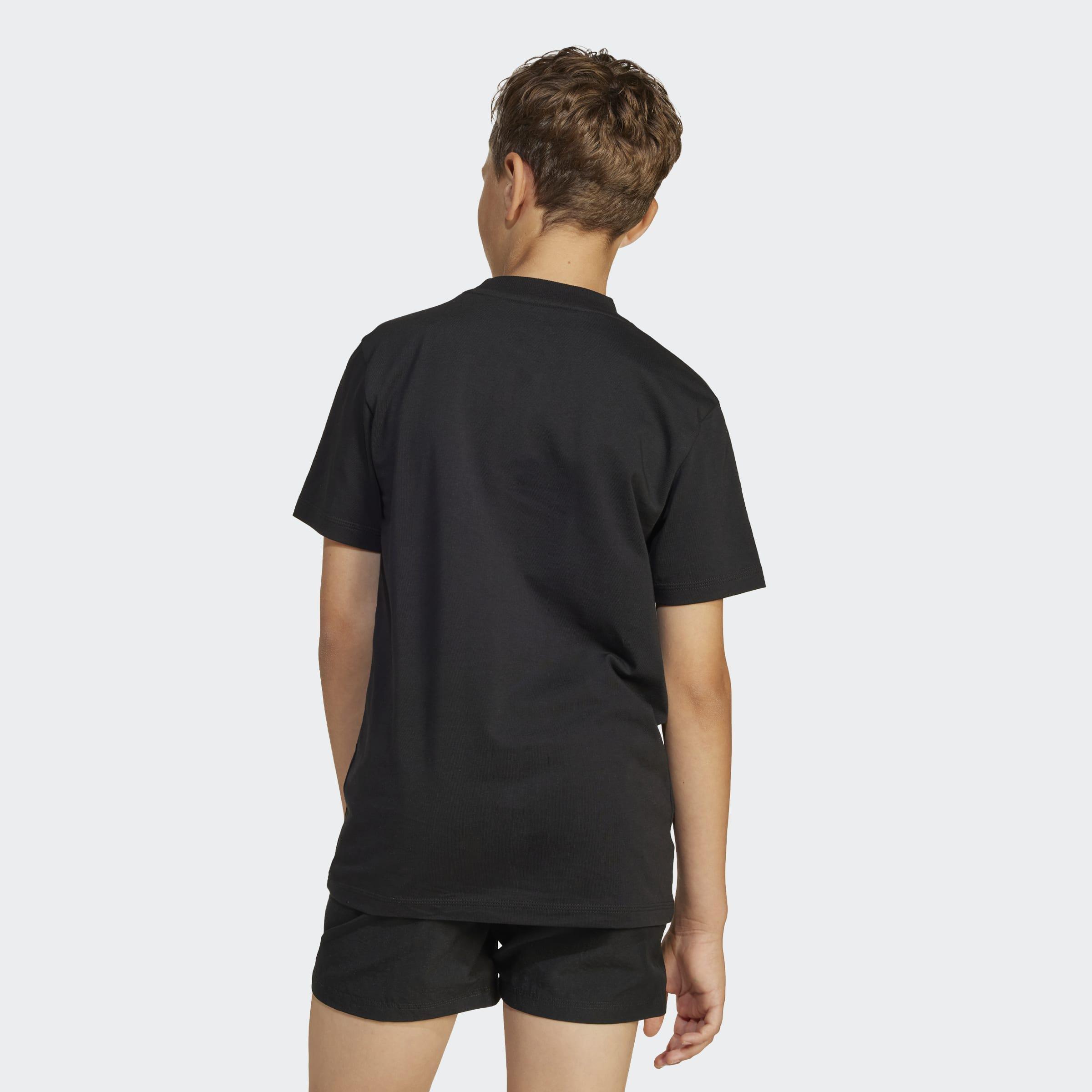 Unisex Kids Essentials T-Shirt, Black, A701_ONE, large image number 5