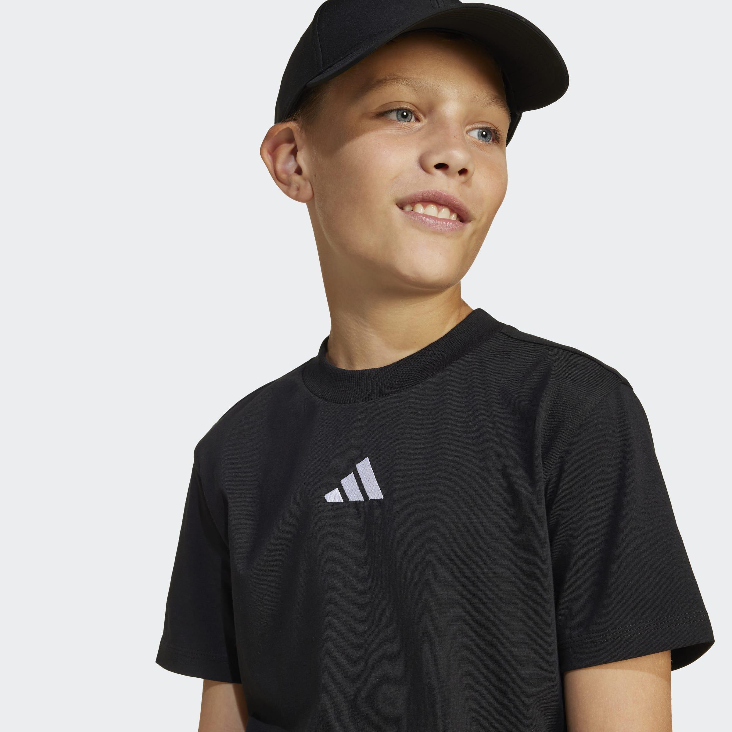 Unisex Kids Essentials T-Shirt, Black, A701_ONE, large image number 8