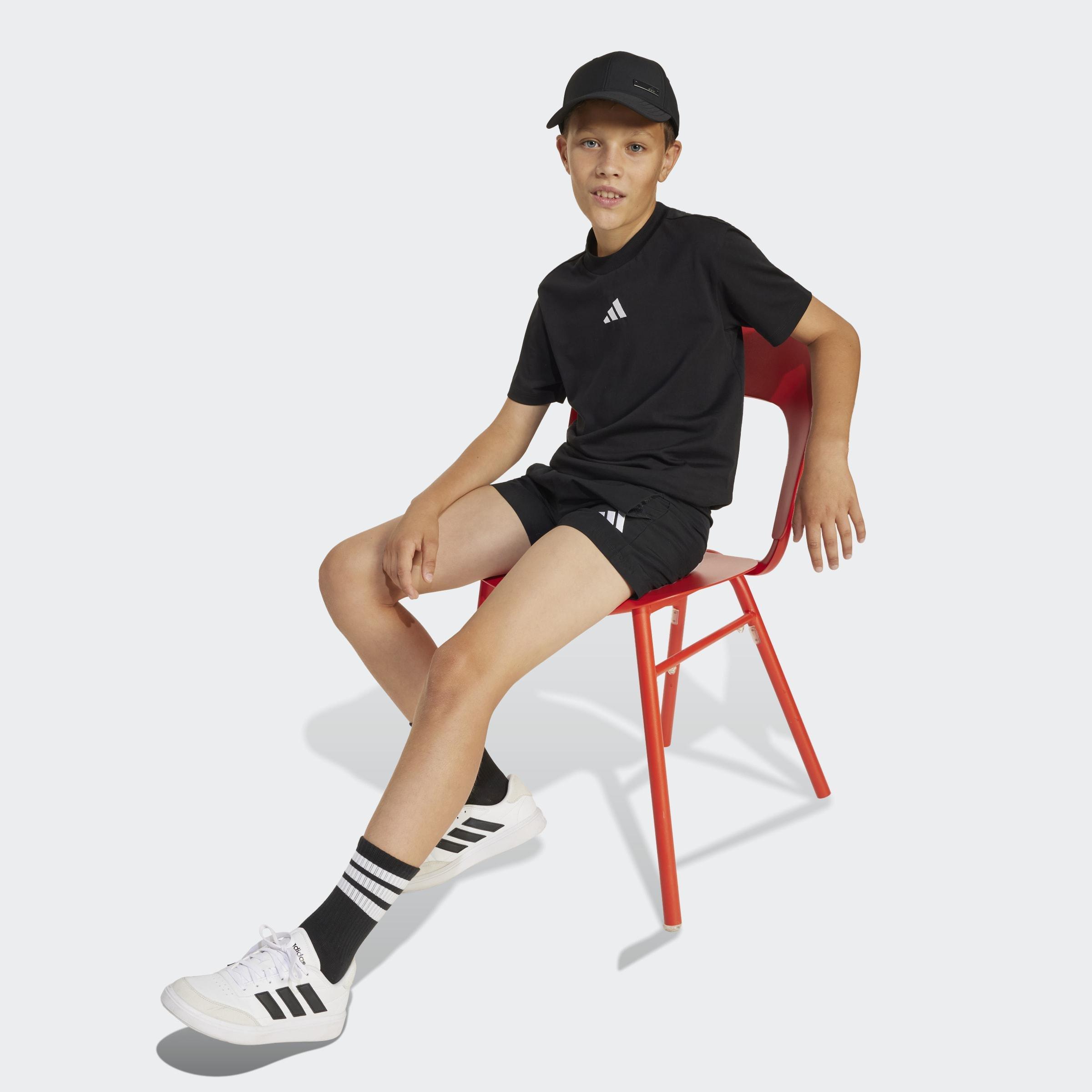 Unisex Kids Essentials T-Shirt, Black, A701_ONE, large image number 14