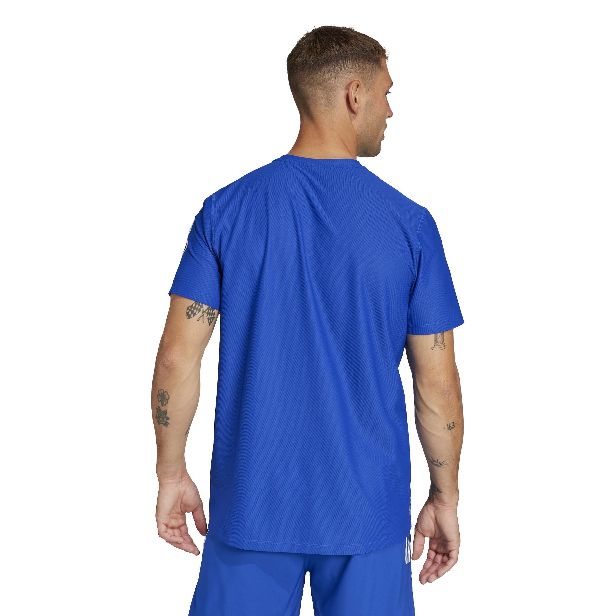 Own the Run T-Shirt, Blue, A701_ONE, large image number 1