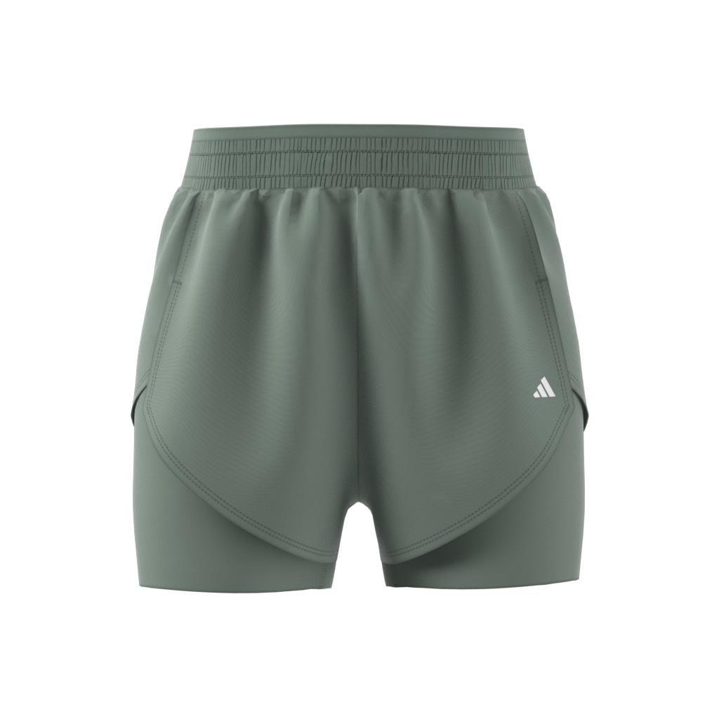 Designed for Training 2-in-1 Shorts, Green, , large image number 0