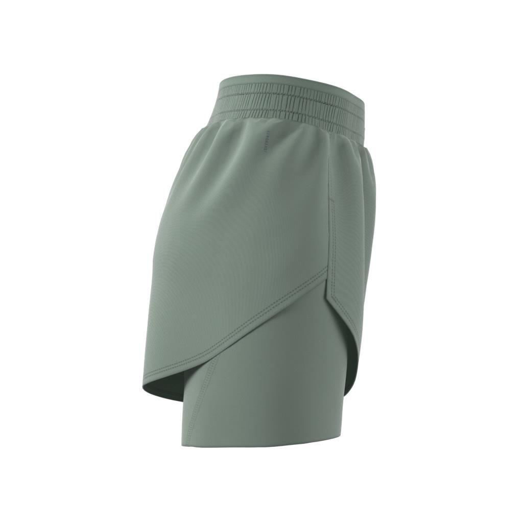 Designed for Training 2-in-1 Shorts, Green, , large image number 3