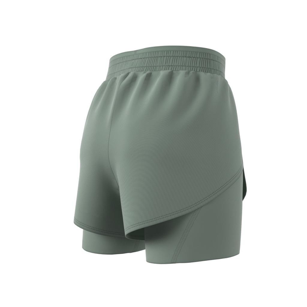 Designed for Training 2-in-1 Shorts, Green, , large image number 5