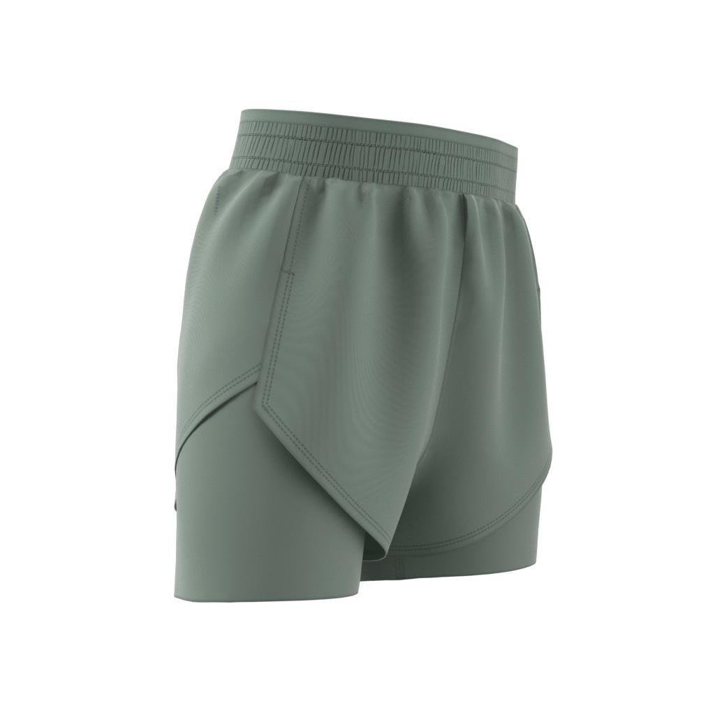 Designed for Training 2-in-1 Shorts, Green, , large image number 7